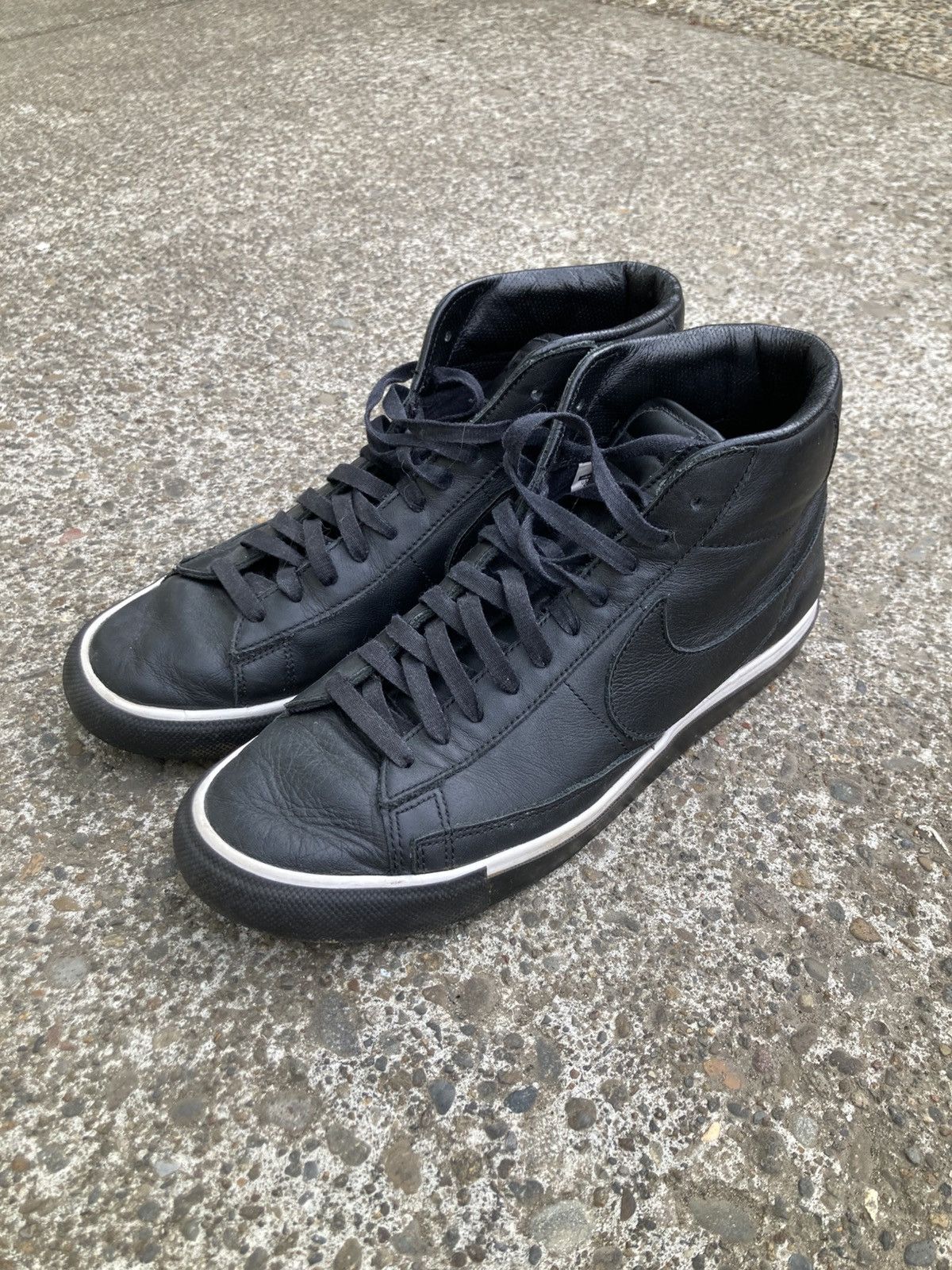Nike Blazer Mid Comme des Garcons Black Limited Edition