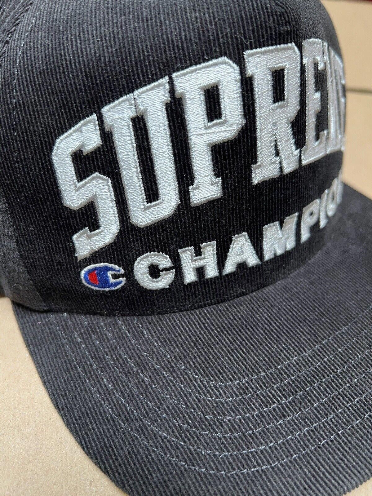Supreme SS17 Supreme Champion Embroidered Logo 5-panel Snapback Cap Size ONE SIZE - 3 Thumbnail