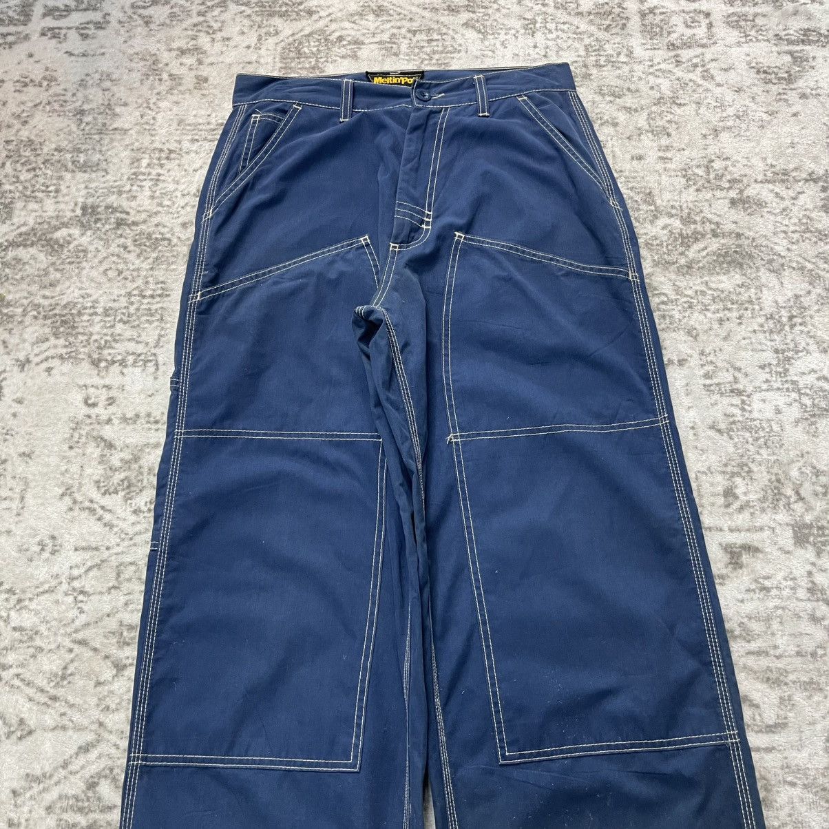 Carhartt Vintage Meltin Pot Double Knee Contrast Stitched Pants Size US 30 / EU 46 - 3 Thumbnail