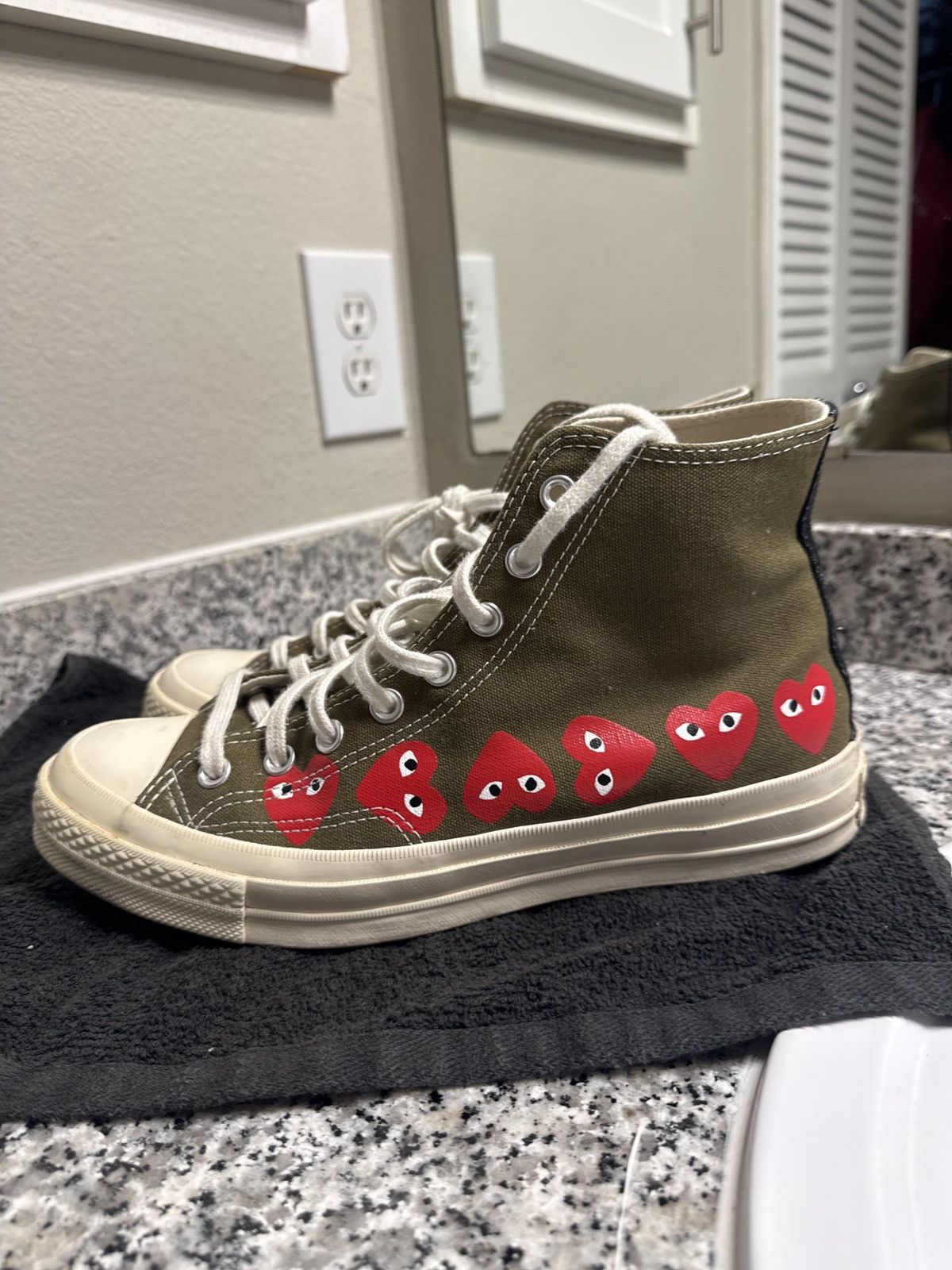 Comme des Garcons PLAY × Converse Converse CDG Size US 9 / EU 42 - 6 Thumbnail