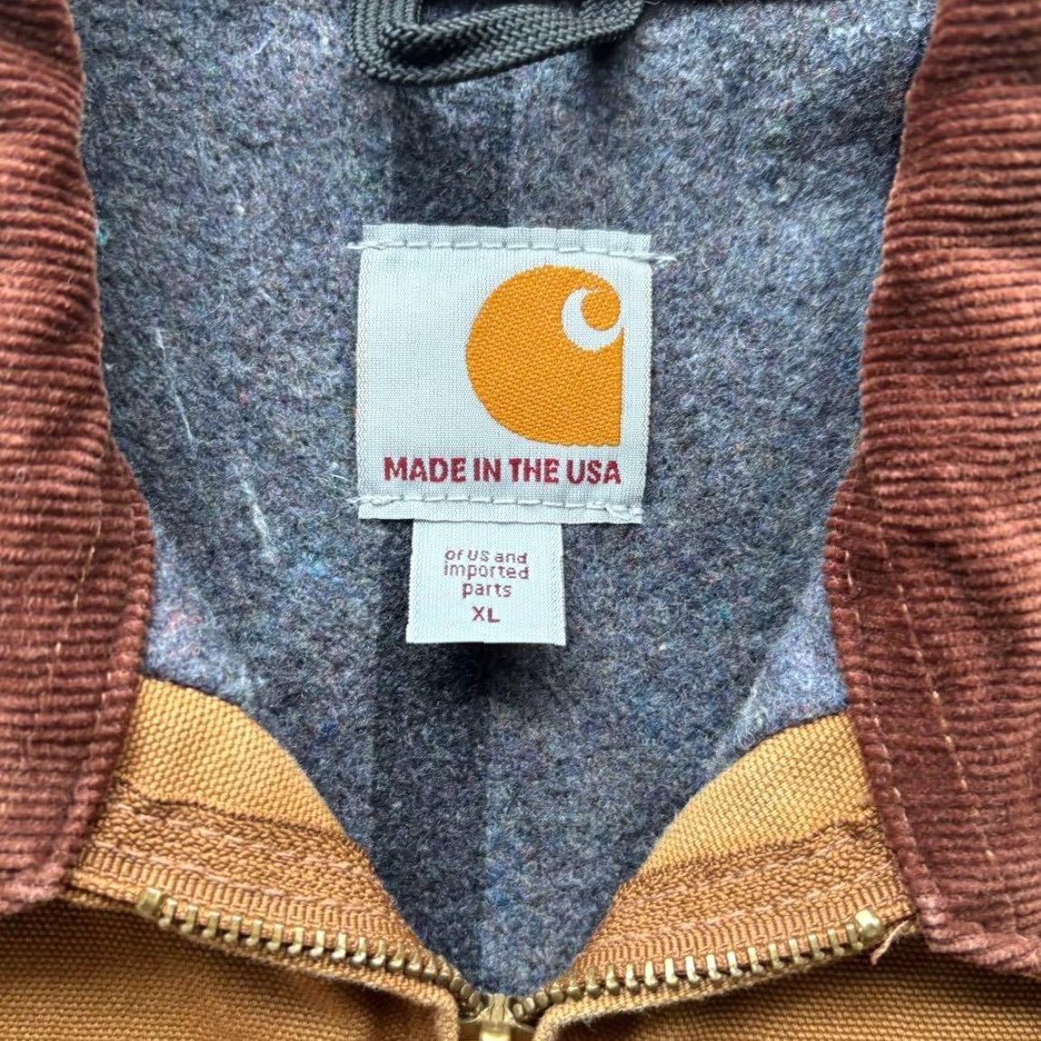 Carhartt VINTAGE Carhartt Detroit Jacket J001 BRN Size XL Made in USA Size US XL / EU 56 / 4 - 4 Thumbnail