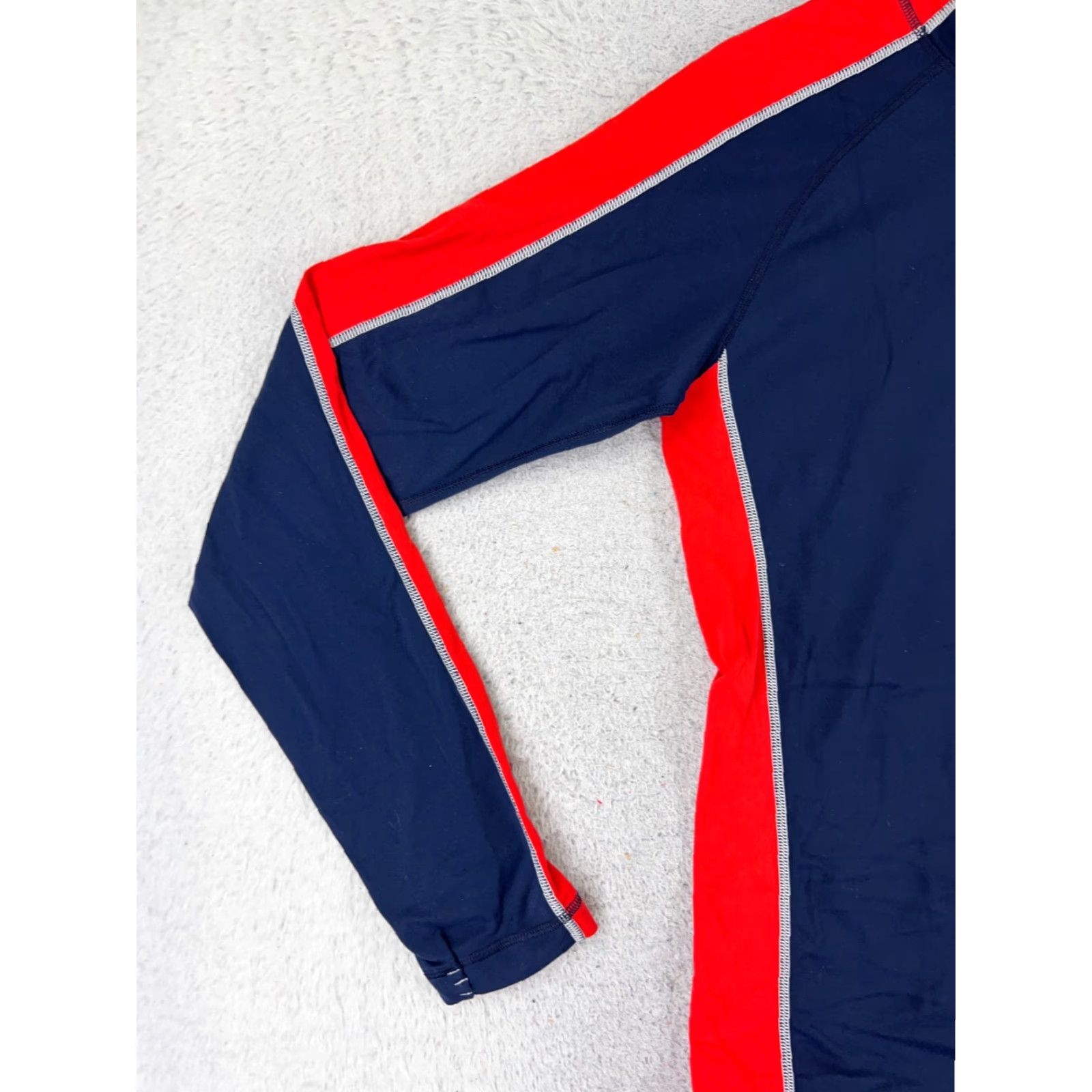 Lululemon Lululemon Shirt Men Small Blue Red Long Sleeve Visa Olympics Partner Long Sleeve Size US S / EU 44-46 / 1 - 3 Thumbnail