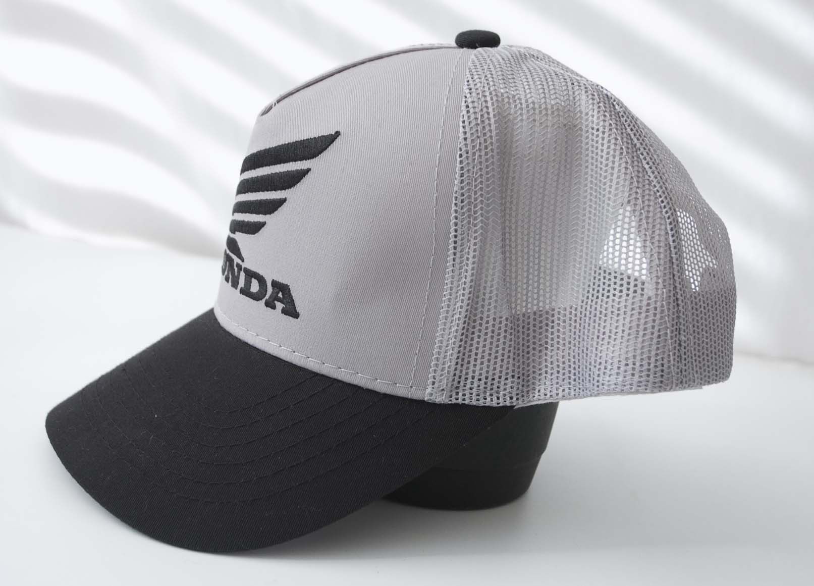 Honda Honda Hat Cap Snapback Mesh Gray Wing Logo Size ONE SIZE - 2 Thumbnail