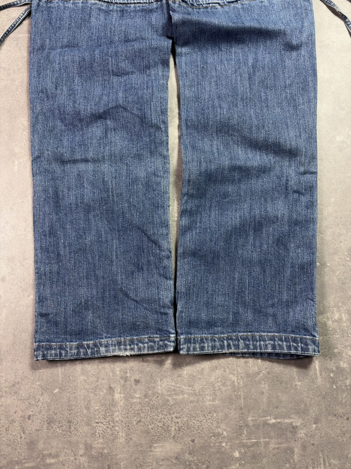 Marithe + Francois Girbaud 00s Marithe + Francois Girbaud Logo Bondage Straps Denim 32 Size US 32 / EU 48 - 18 Thumbnail