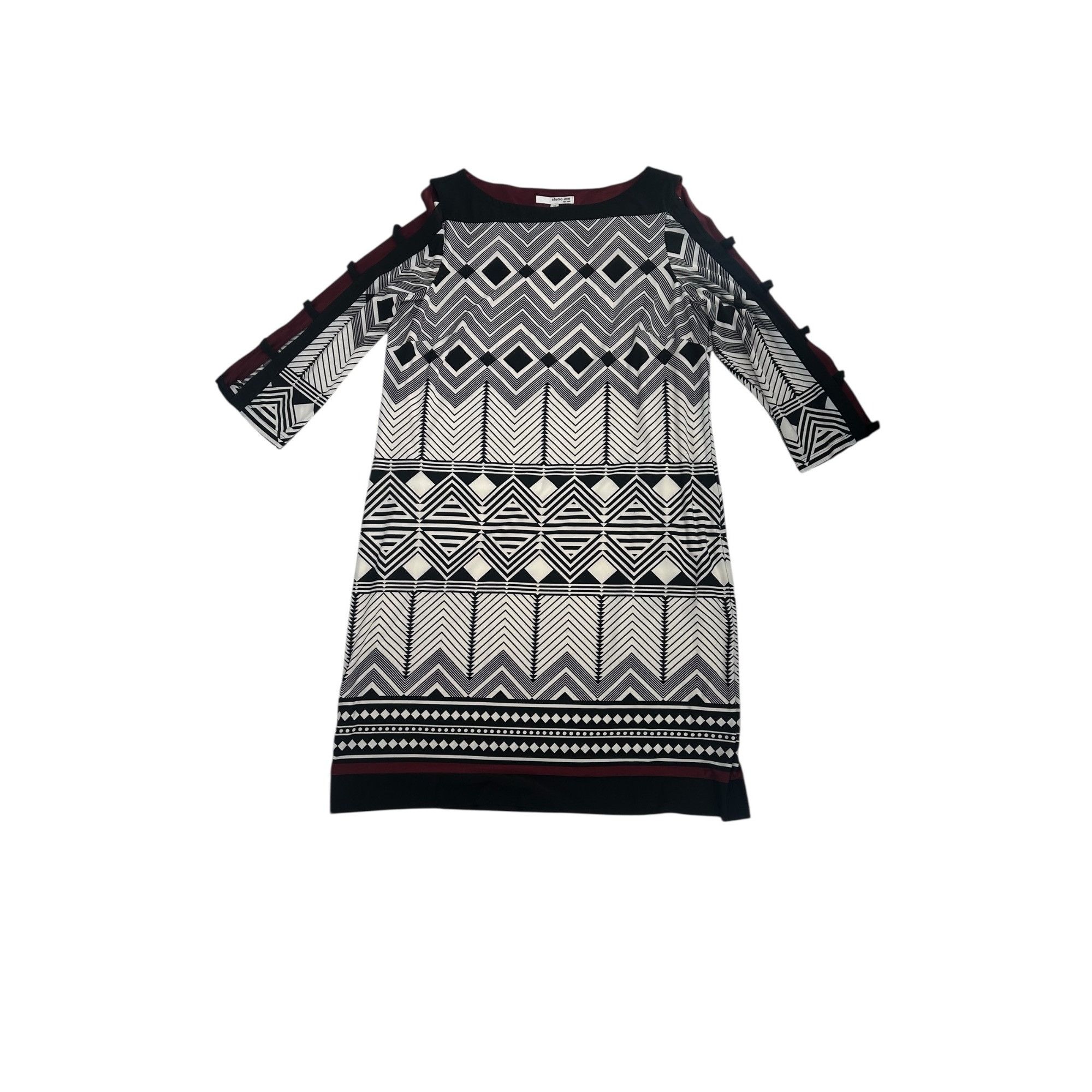 Other Studio One New York Women’s Geometric Sheath Dress 14 Cold S Size XL / US 12-14 / IT 48-50 - 2 Thumbnail