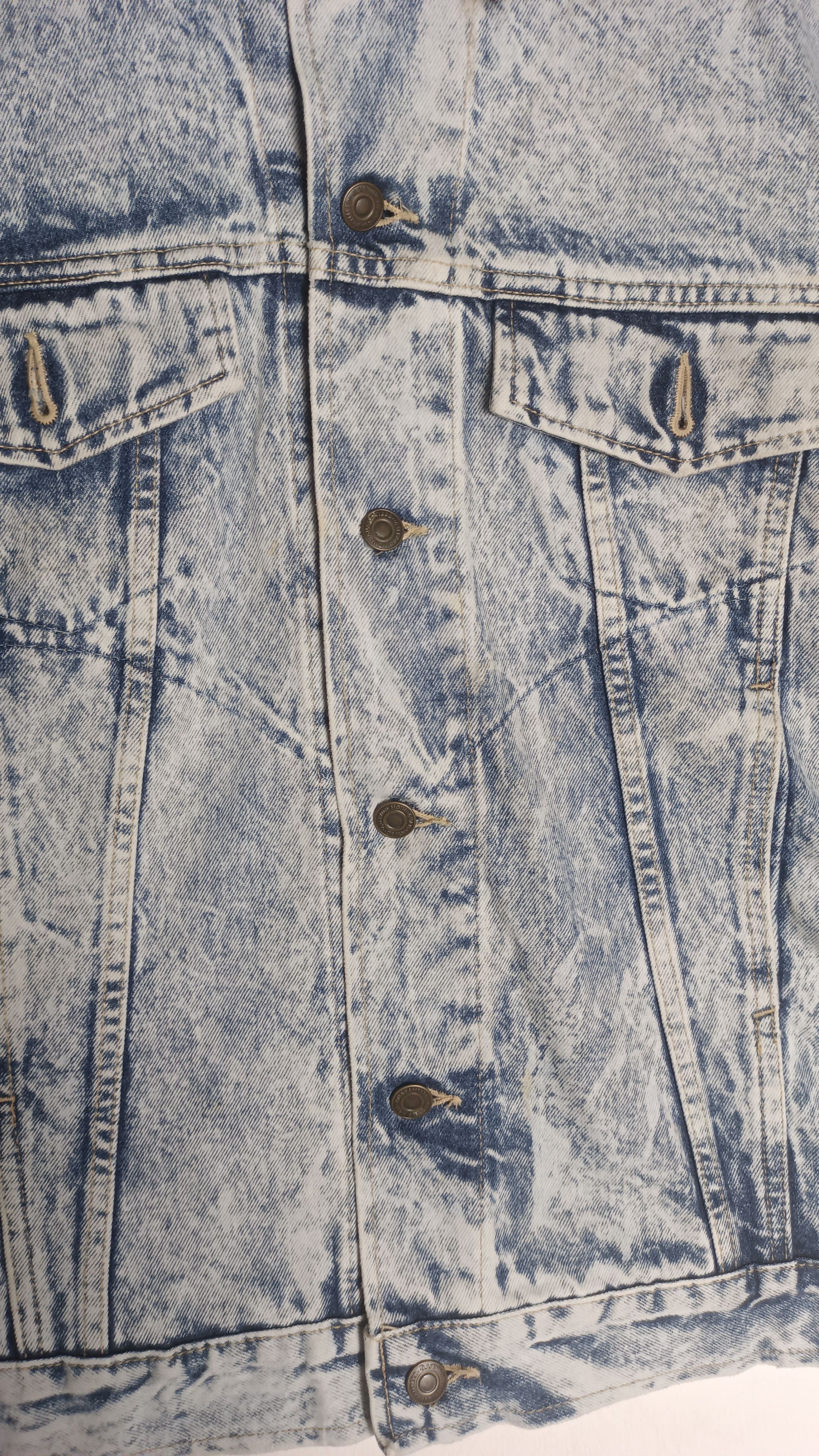 Japanese Brand × Vintage RARE VINTAGE 💥DENIM JACKET OVER GO Size US L / EU 52-54 / 3 - 5 Thumbnail