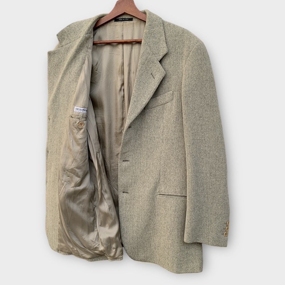 Emporio Armani Emporio Armani Wool Coat Size US M / EU 48-50 / 2 - 3 Thumbnail
