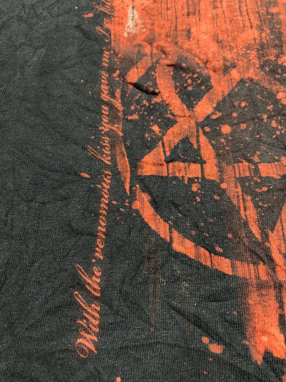 Band Tees HIM Heartagram Razor Blade Gothic Rock trash! Size US L / EU 52-54 / 3 - 6 Thumbnail