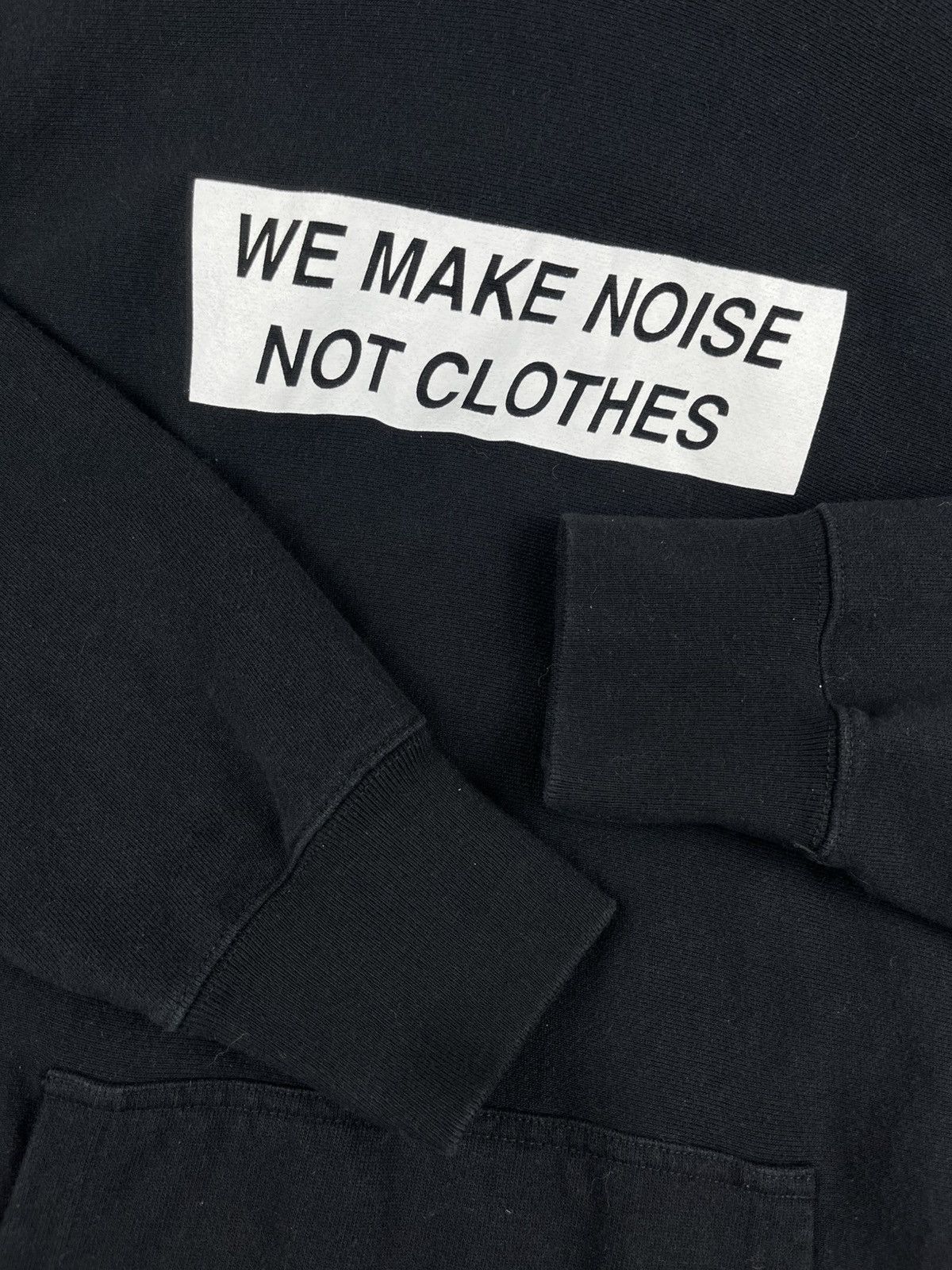 Undercover Undercover WMNNC We Make Noise Not Clothes Hoodie Black Size US L / EU 52-54 / 3 - 3 Thumbnail