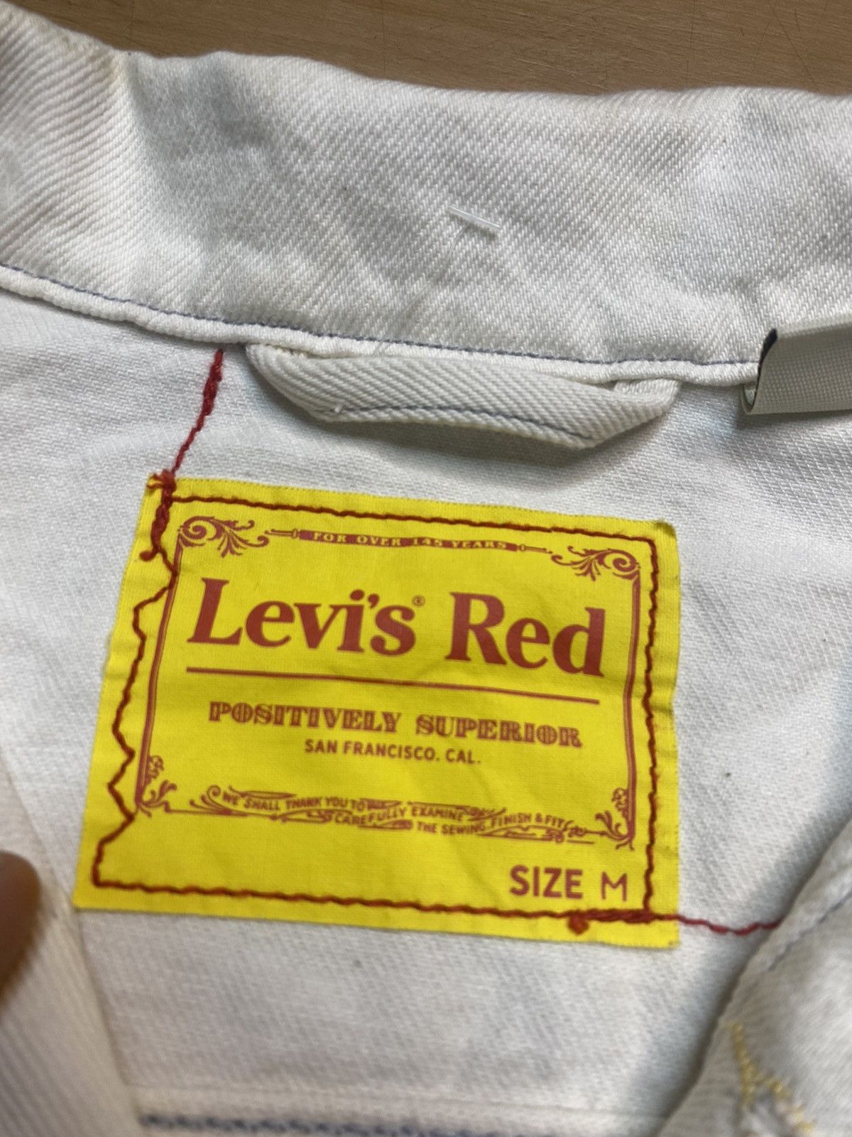 LVC × Levi's × Levi's Vintage Clothing Levi’s Red denime jacket Size US M / EU 48-50 / 2 - 3 Thumbnail