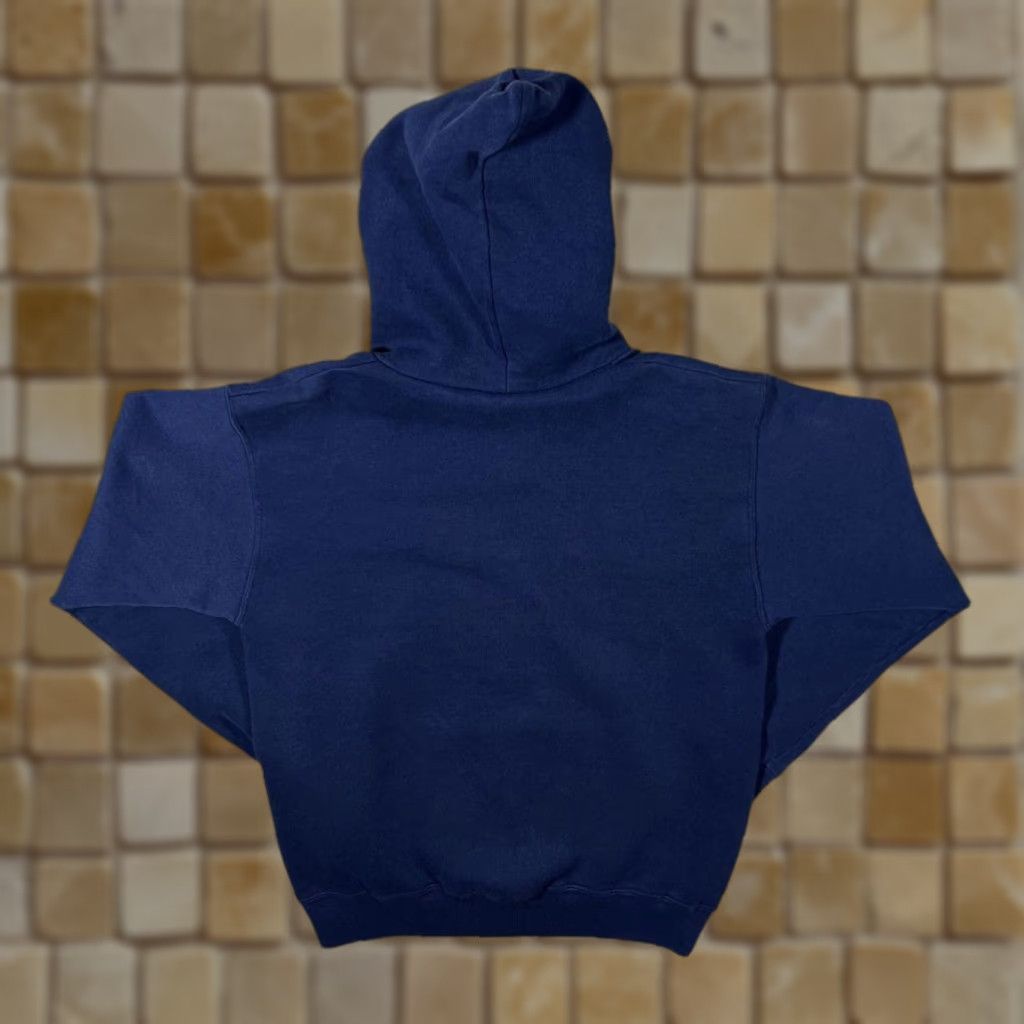Logo 7 VINTAGE Logo 7 Michigan Wolverines College Graphic Navy Blue Hoodie Medium Mens Hoodie Size US M / EU 48-50 / 2 - 1 Thumbnail