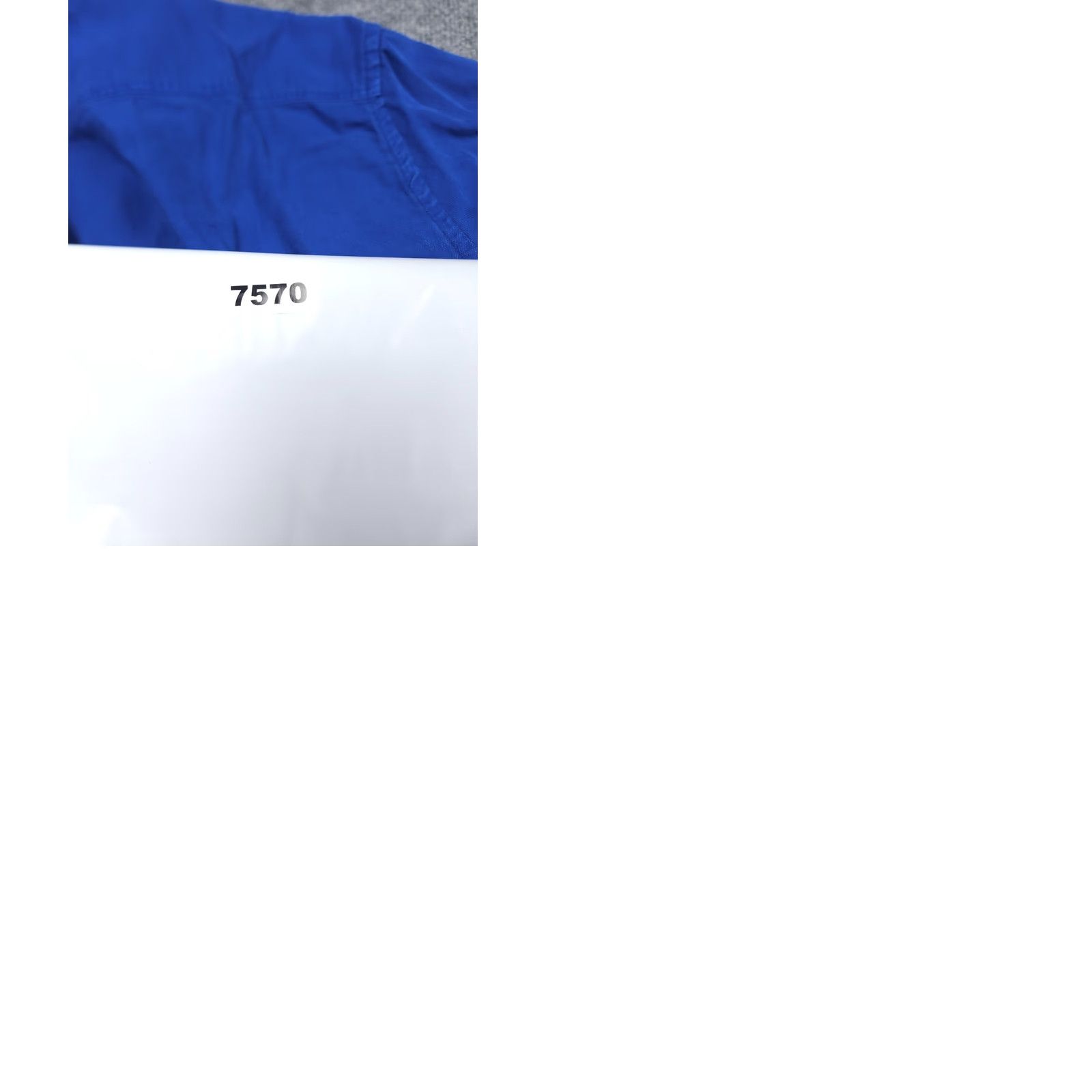 G-Star G-Star Penelled Shirt Men's Medium SLIM Fit Blue Cotton Button Zip Cargo Shirt Size US M / EU 48-50 / 2 - 9 Thumbnail