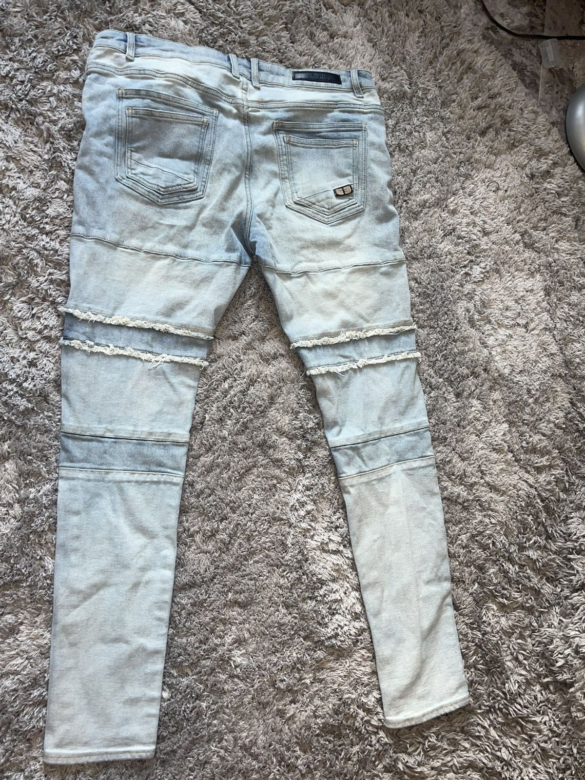 Embellish Blue washed faded EMBELISH JEANS Size US 36 / EU 52 - 2 Thumbnail
