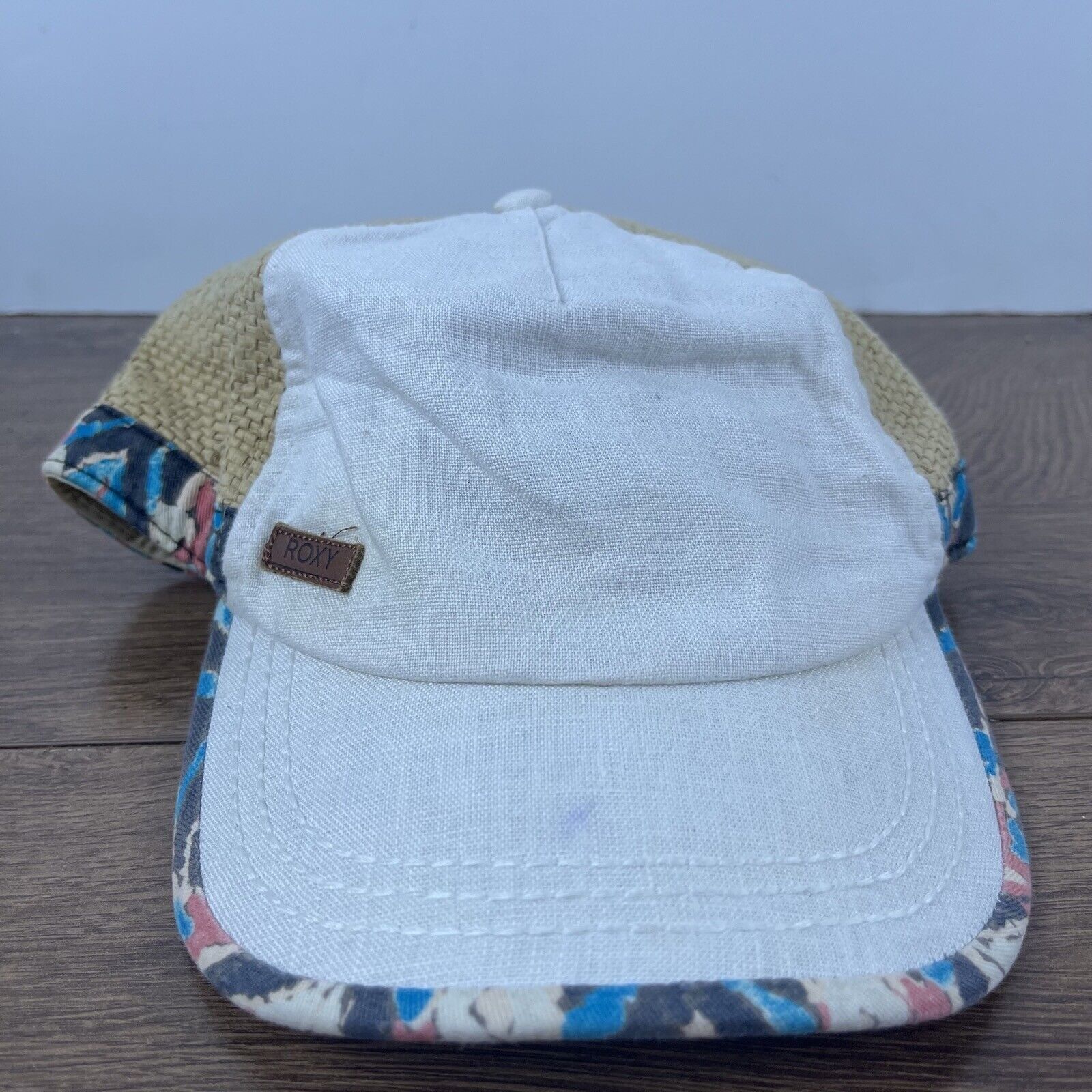 Other ROXY Hat Roxy Hat White Cap Hat Adjustable Hat White Adult H Size ONE SIZE - 1 Thumbnail