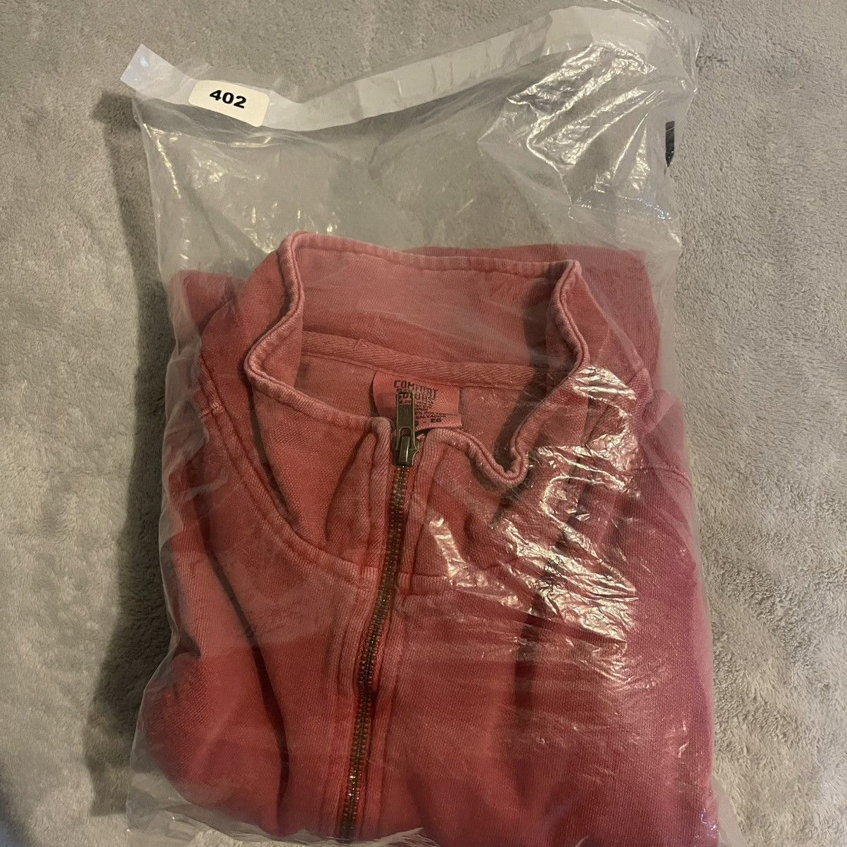 Comfort Colors Comfort Colors Quarter Zip Sweatshirt Garment Dyed Red XL Size US XL / EU 56 / 4 - 7 Thumbnail