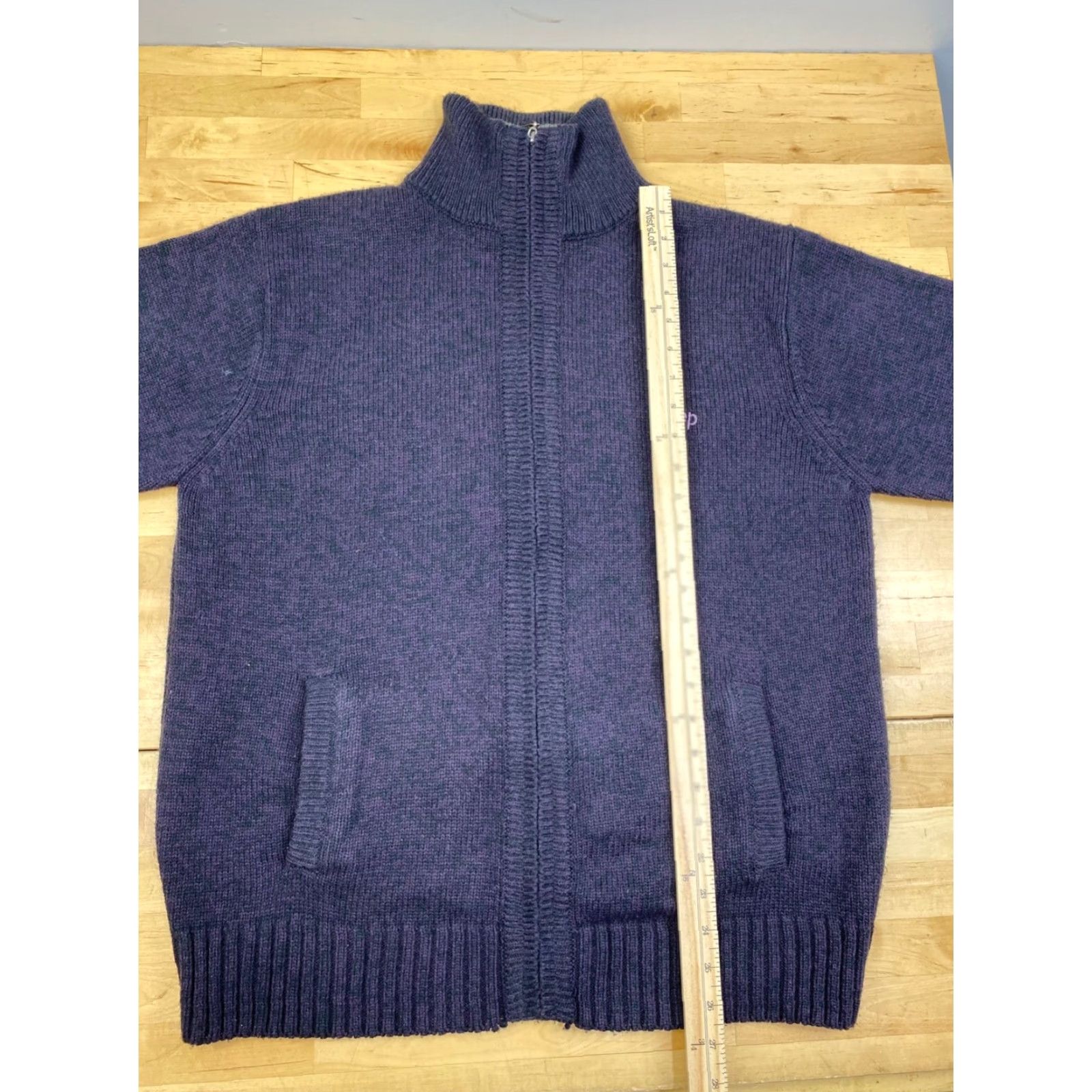Jeep Jeep Jacket Mens S Purple 100% Wool Knit Full Zip Casual Wool Zip Jacket Mens S Purple 100% Wool Knit Full Zip Casual Jeep Size US S / EU 44-46 / 1 - 3 Thumbnail