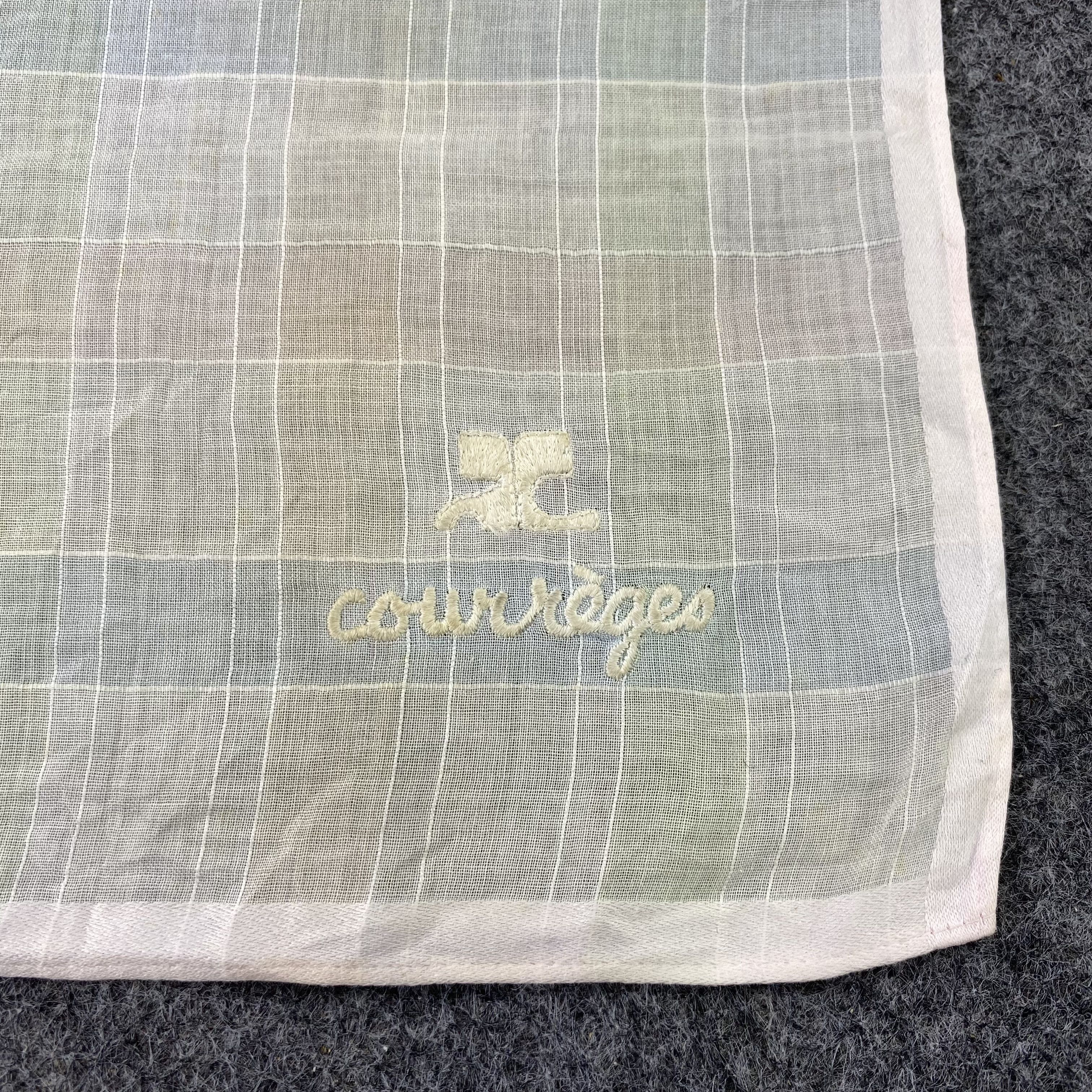 Courreges Courreges Handkerchief / Neckerchief / Bandana-B495 Size ONE SIZE - 5 Thumbnail