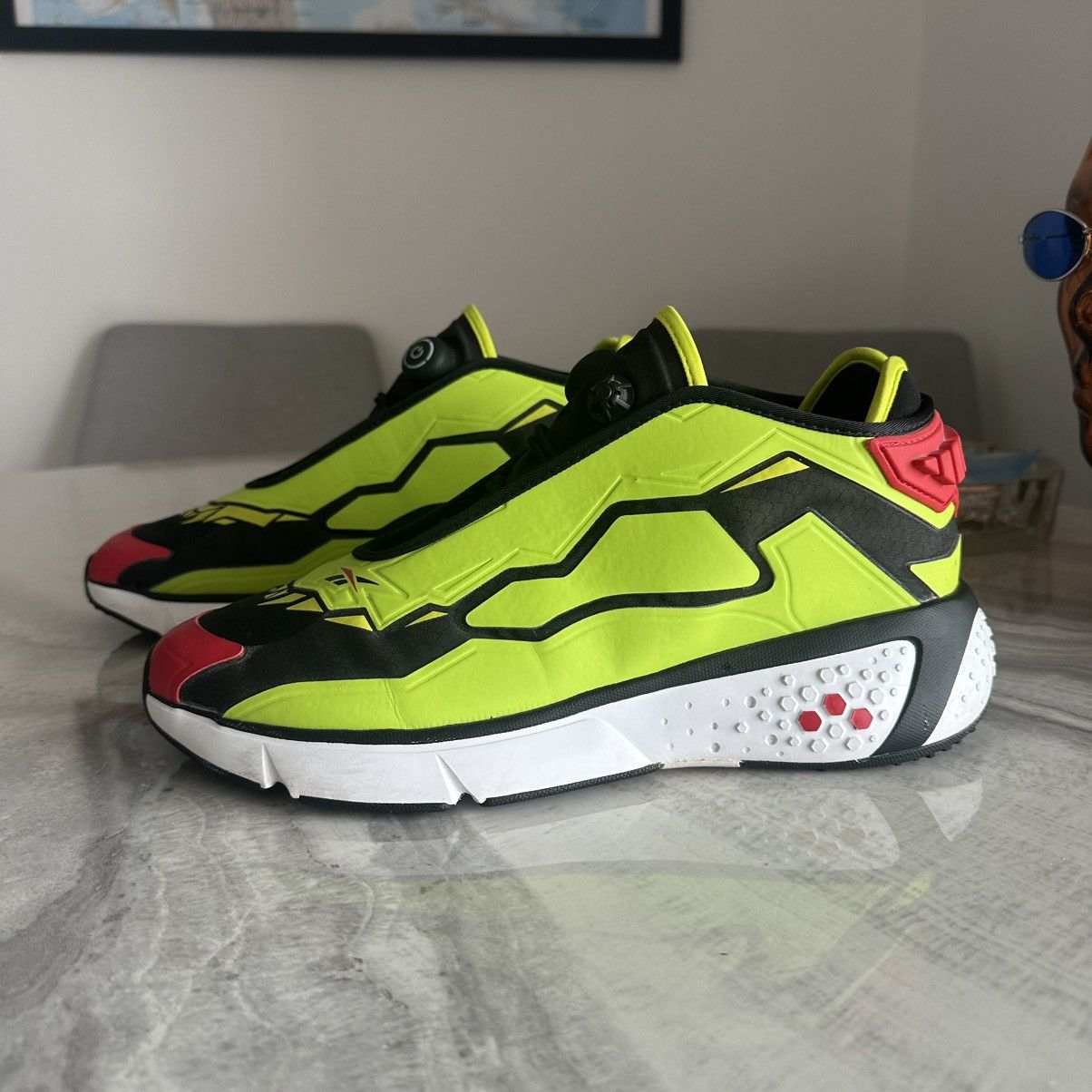 Reebok Rare Reebok Fury Model F Citron Sneakers Size US 10 / EU 43 - 1 Thumbnail
