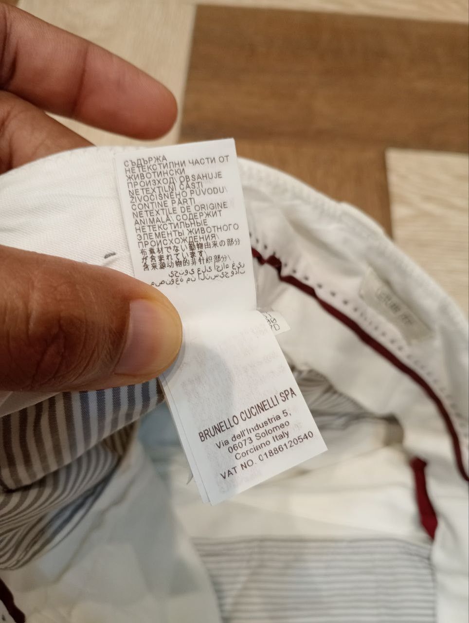 Brunello Cucinelli LUXURY BRUNELLO CUCINELLI LEISURE FIT CARGO POCKETS TROUSERS Size US 33 - 11 Thumbnail