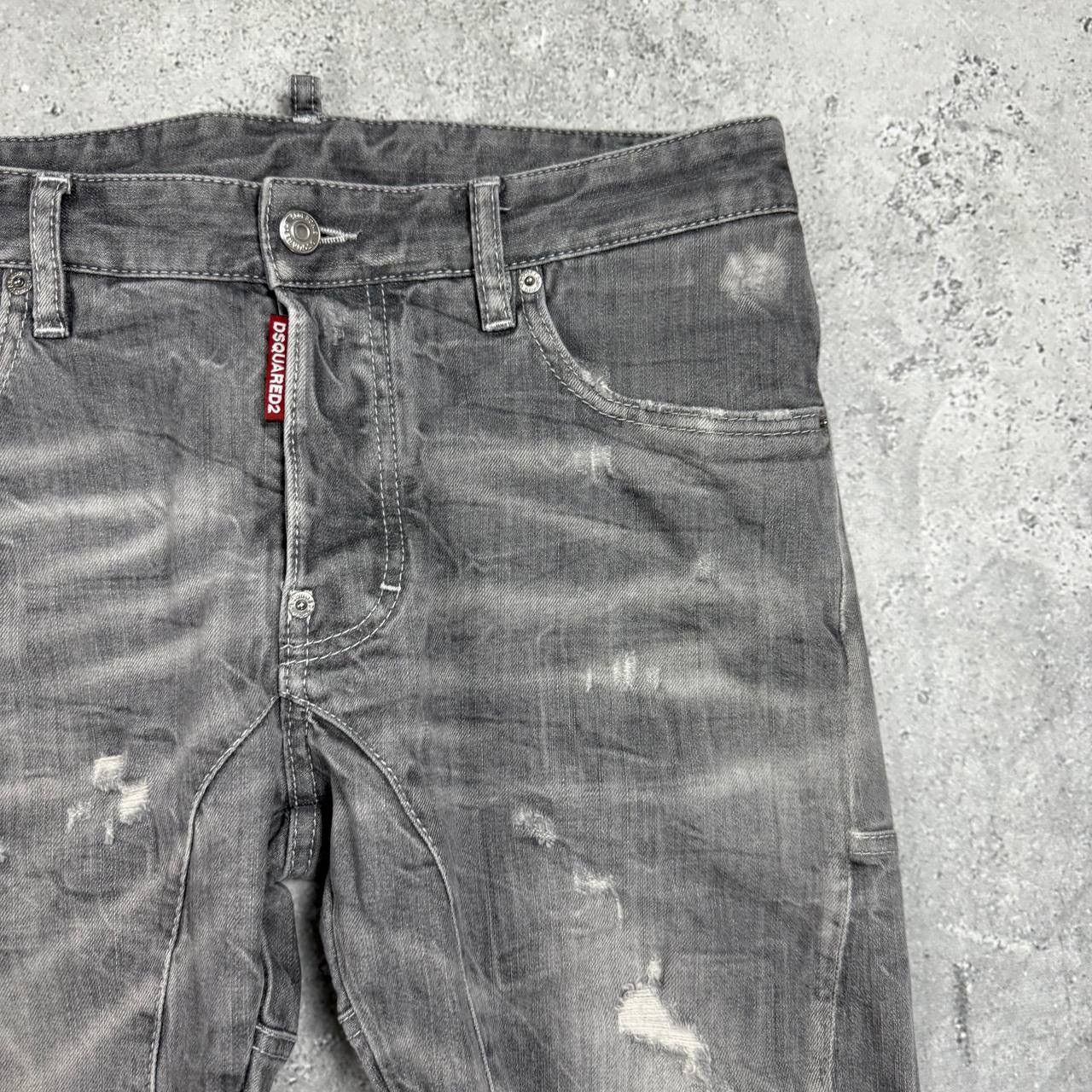 Dsquared2 Dsquared2 Tidy Biker Jeans Made In Italy Gray Size 46 Size US 30 / EU 46 - 12 Thumbnail