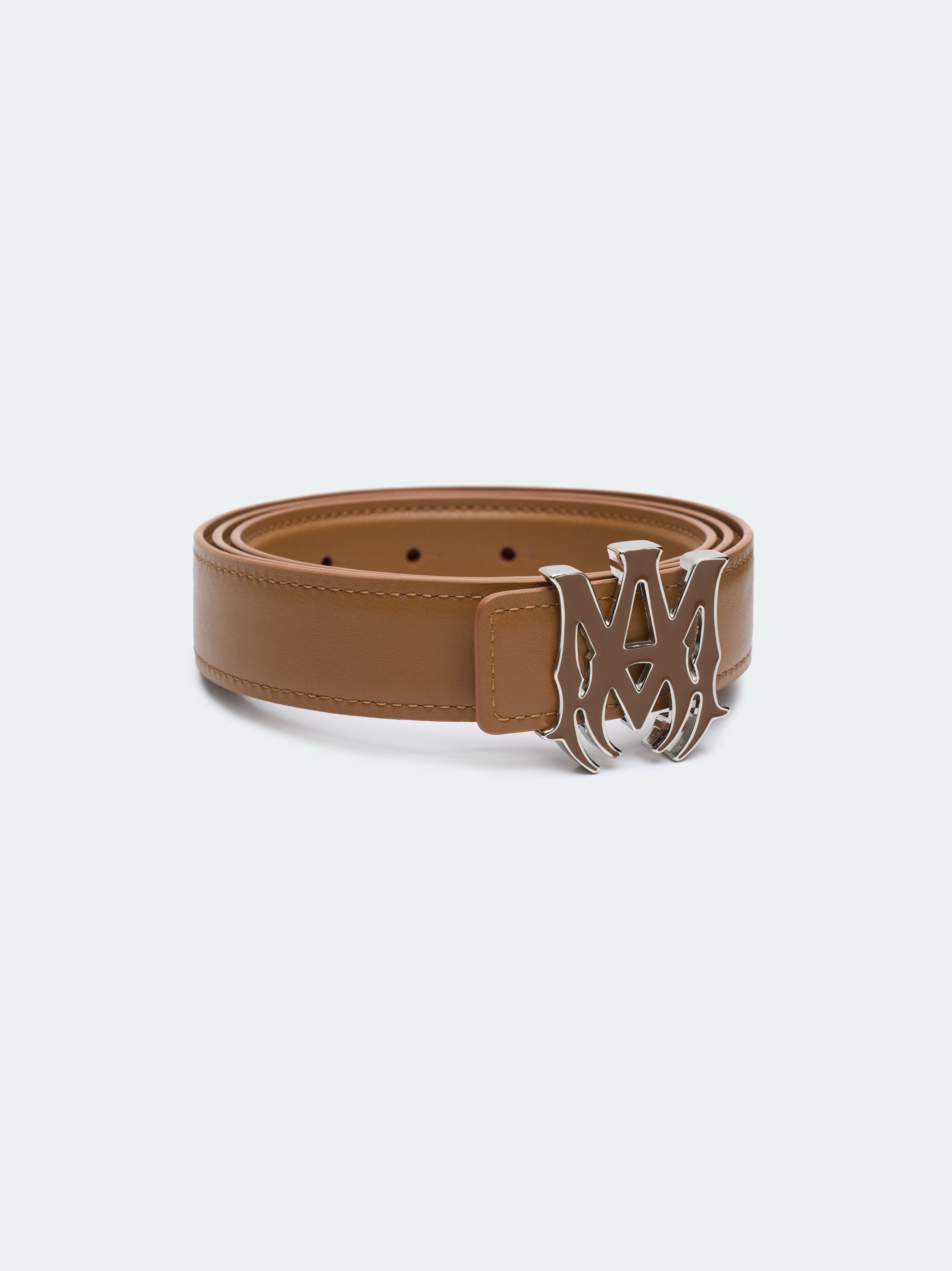 Amiri o1s1wg110425 Size: 95 / MA Belt in Brown Size 38 - 2 Thumbnail