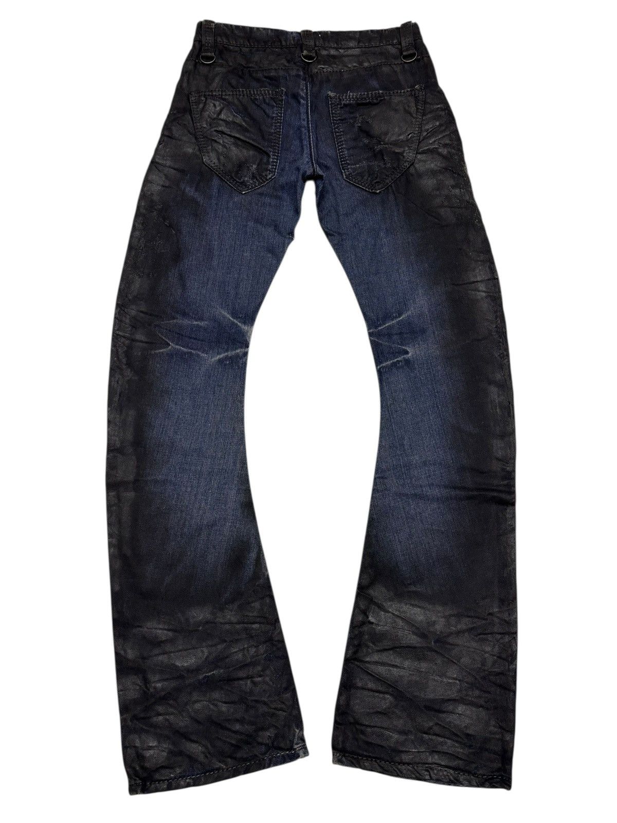 BUFFALO BOBS BUFFALO BOBS Flare Jeans Clawmark Whiskers Sticky Wax Jeans Size US 29 - 6 Thumbnail