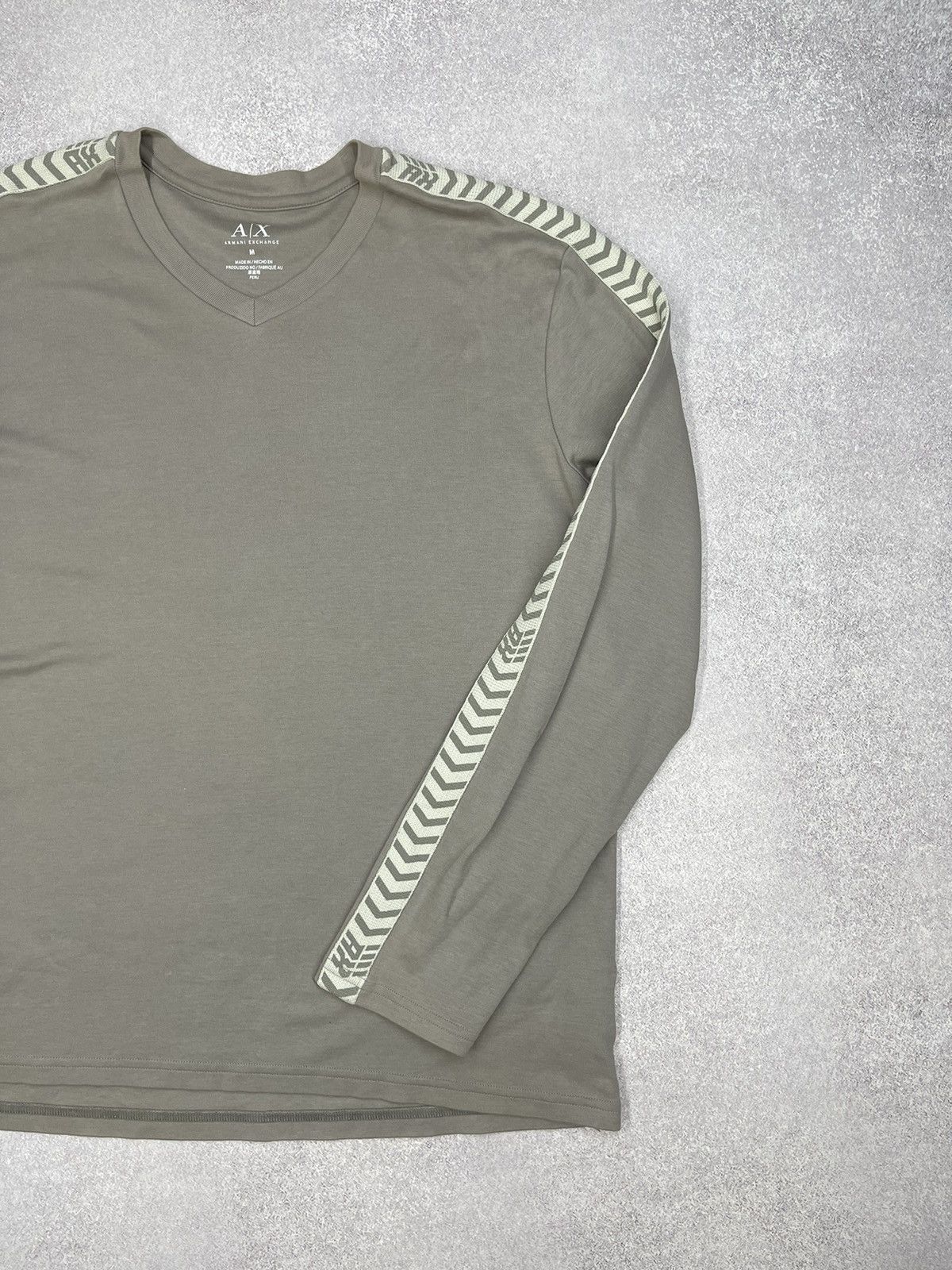 Armani Exchange Mens Armani Exchange Longsleeve Lampas Size M Size US M / EU 48-50 / 2 - 3 Thumbnail