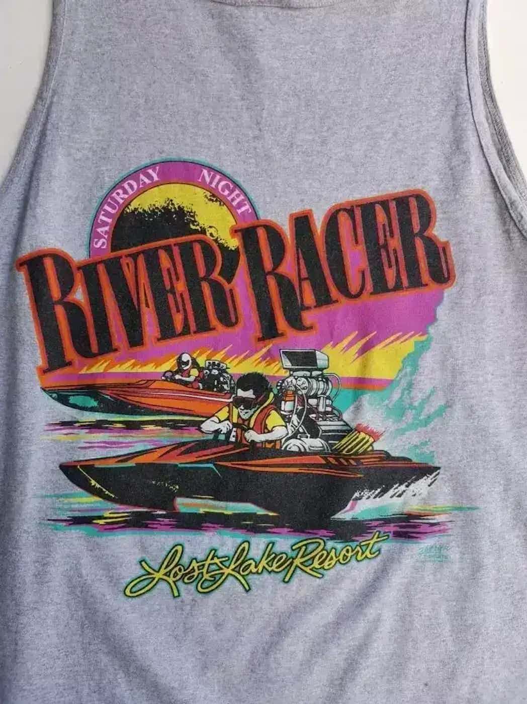 Gildan Vintage Gildan River Racer Sleeveless Size US XL / EU 56 / 4 - 4 Thumbnail
