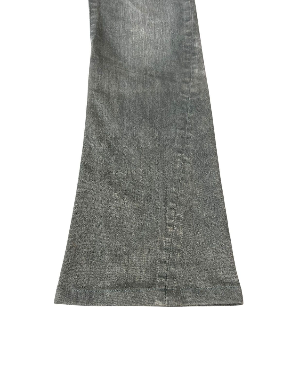 Tornado Mart Moss Wash Tornado Mart Faded Stretch Flare Pant Size US 31 - 13 Thumbnail
