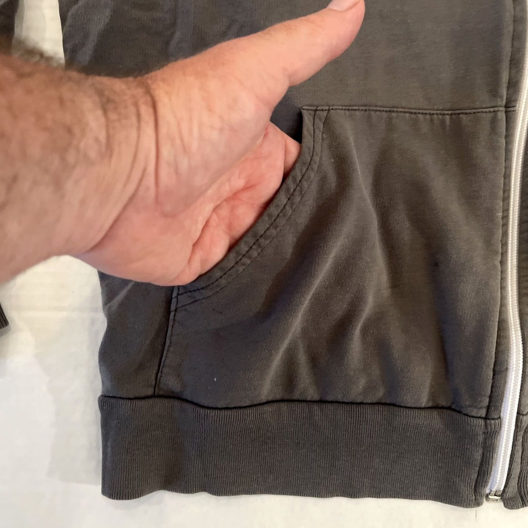Vintage VINTAGE California Fleece SpaceX Jacket Unisex Adults Medium Gray Solid Full Zip Varsity Coat/Coat Jacket Shoes? Size US M / EU 48-50 / 2 - 5 Thumbnail