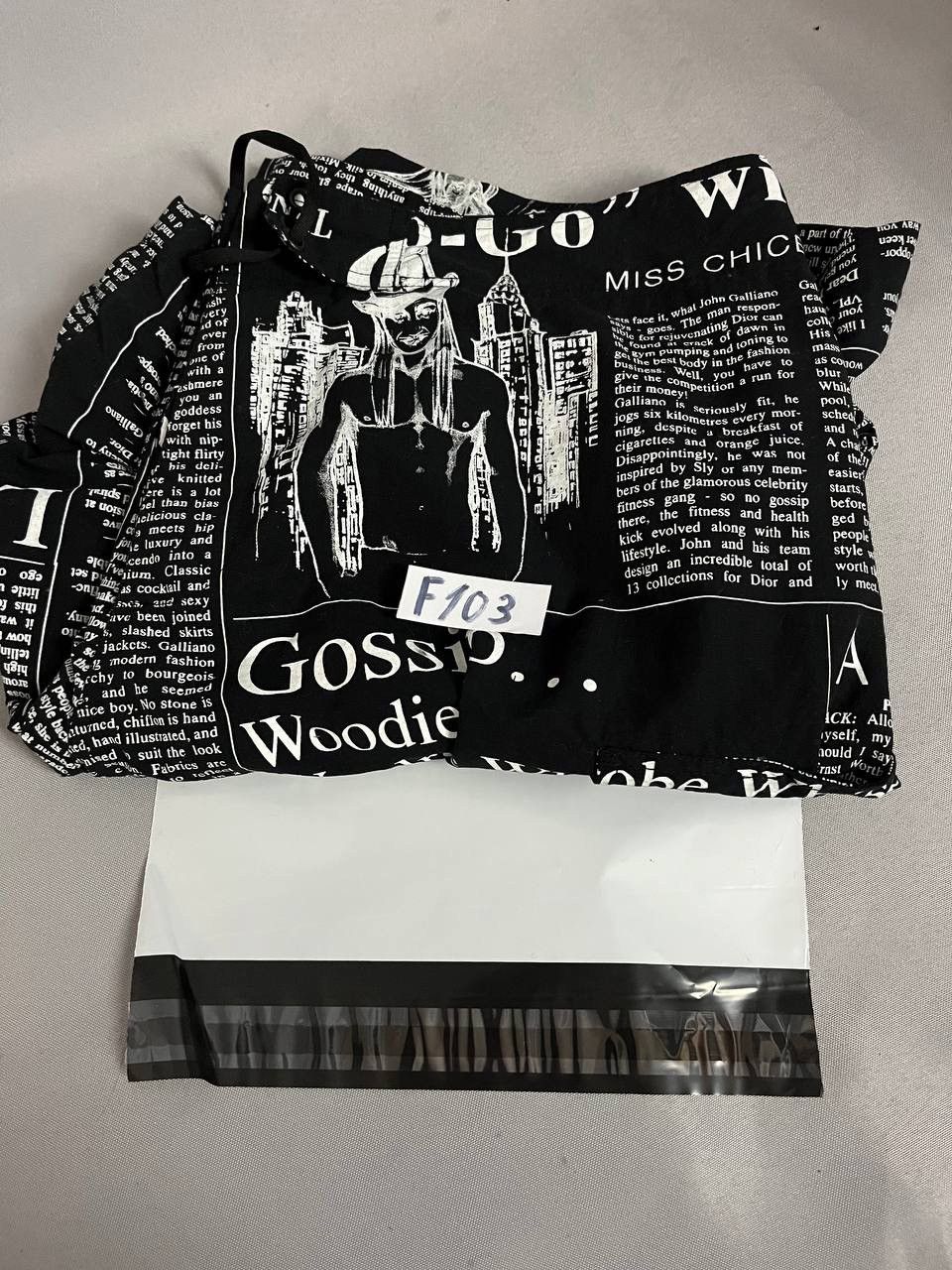 John Galliano John Galliano Shorts Newspaper Black Size US 36 / EU 52 - 9 Thumbnail