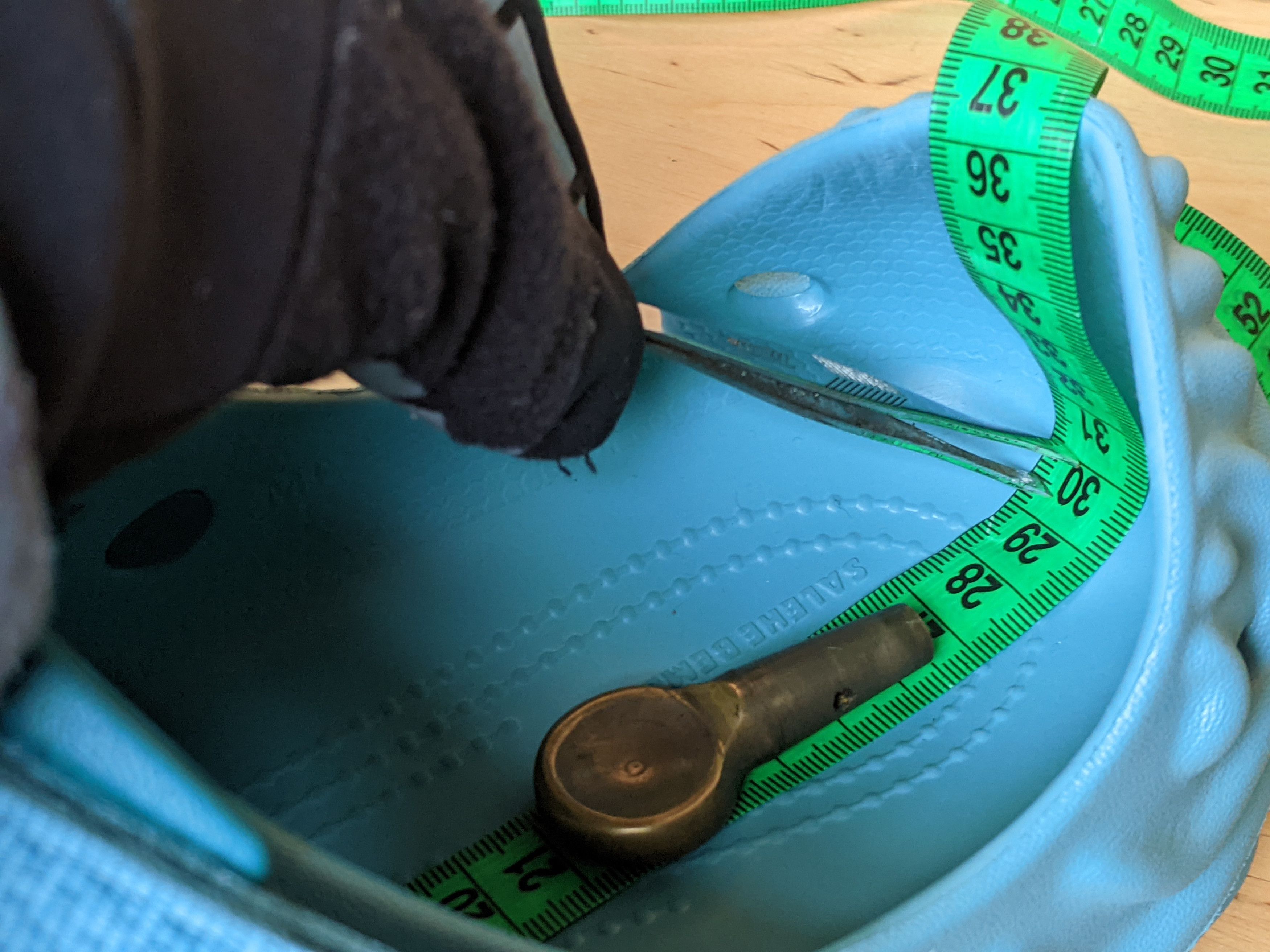 Crocs × Salehe Bembury Crocs Salehe Bembury Pollex Clog “Turquoise” Blue Size US 12 / EU 45 - 23 Thumbnail