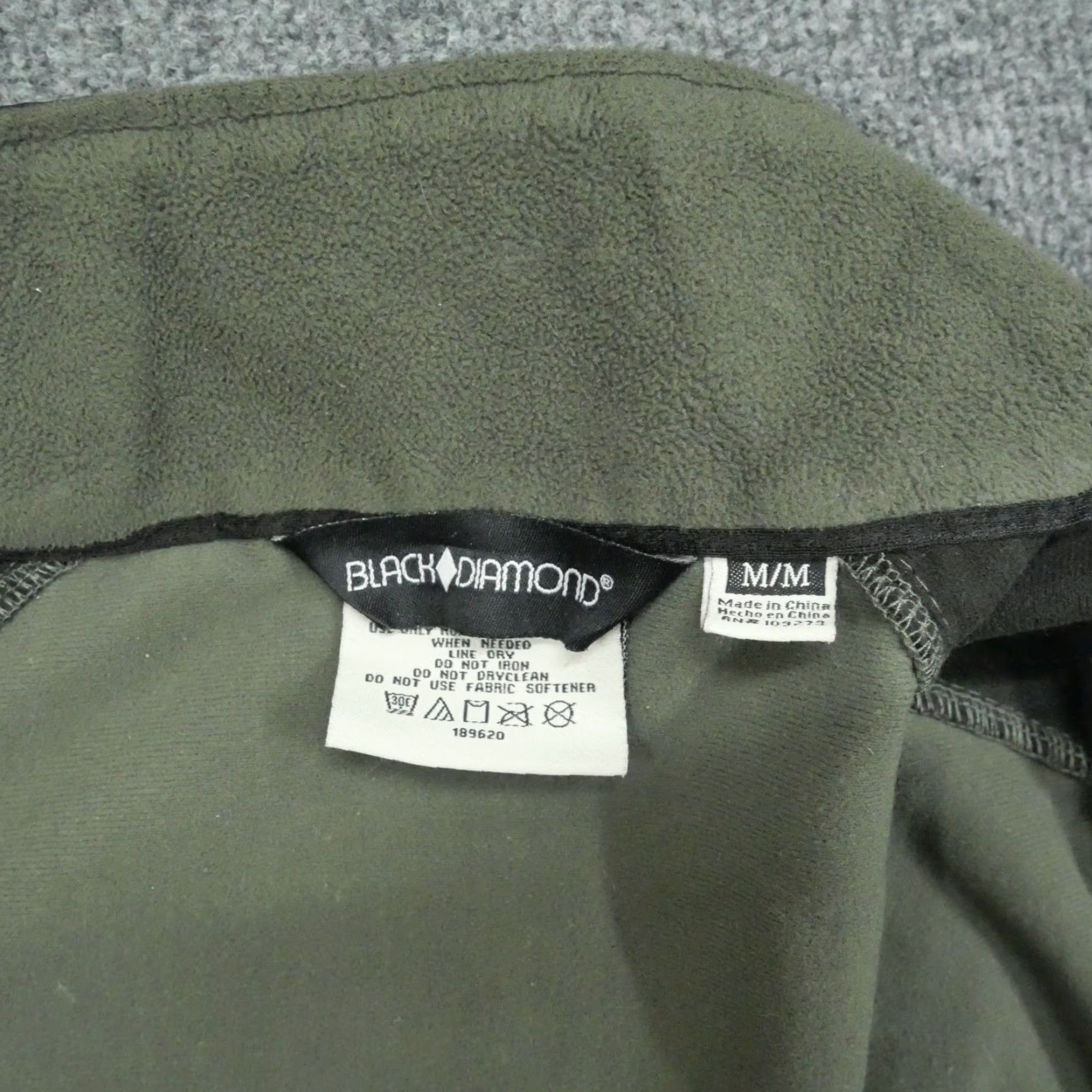 Black Diamond Black Diamond Jacket Mens M Green Full Zip Outdoors Casual Windbreaker Regular Size M Size US M / EU 48-50 / 2 - 6 Thumbnail