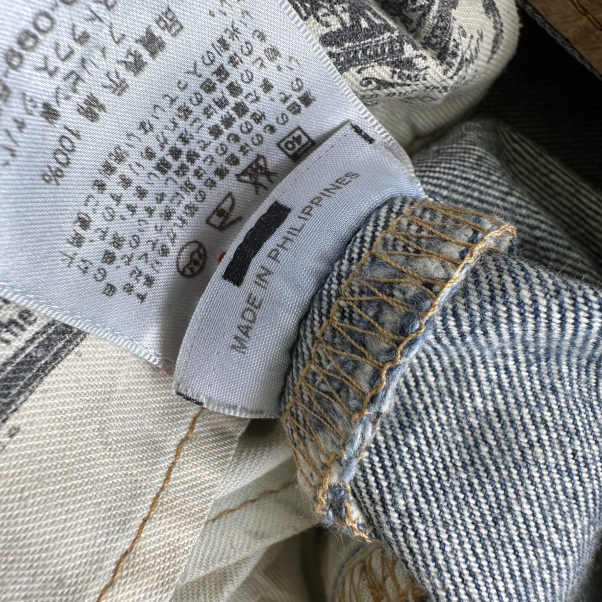 Japanese Brand Vintage Levi’s 501 Distressed Faded Denim Jean Pant Size US 30 / EU 46 - 7 Thumbnail