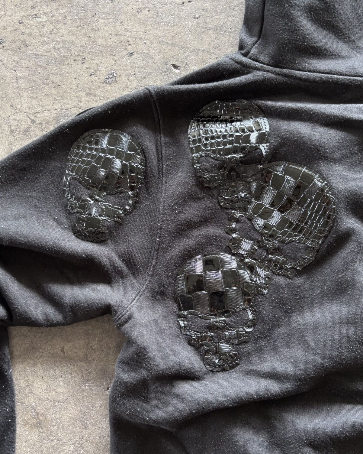 If Six Was Nine × Japanese Brand × KMRii 2000s Proto Type Poem Skull Ninja Hoodie Size US L / EU 52-54 / 3 - 8 Thumbnail