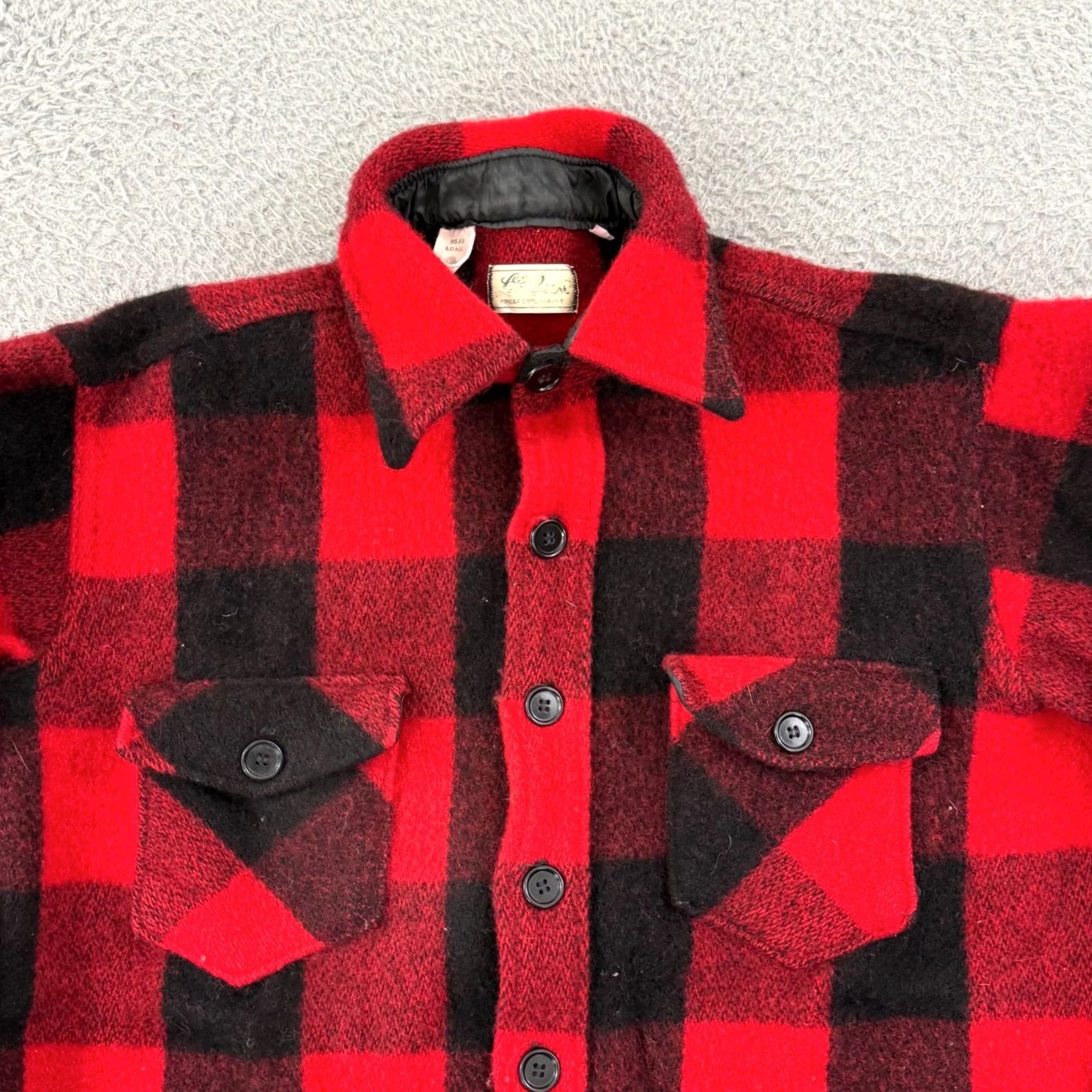 Vintage VINTAGE LL Bean Flannel Shirt Men’s XL Buffalo Plaid 80s Long Sleeve Button Up Size US XL / EU 56 / 4 - 4 Thumbnail