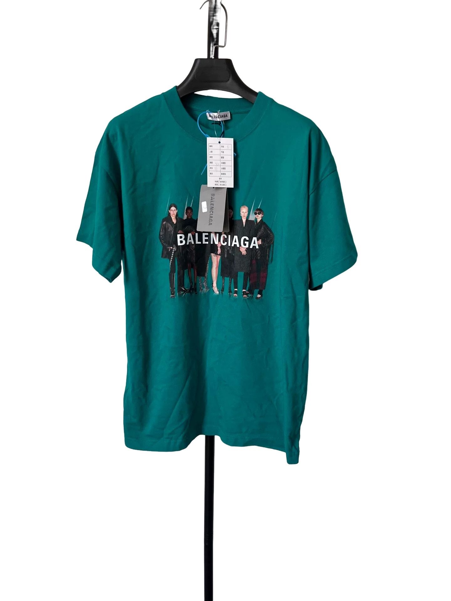 Balenciaga Balenciaga Graphic Portrait Logo T-Shirt S Size S / US 4 / IT 40 - 1 Thumbnail