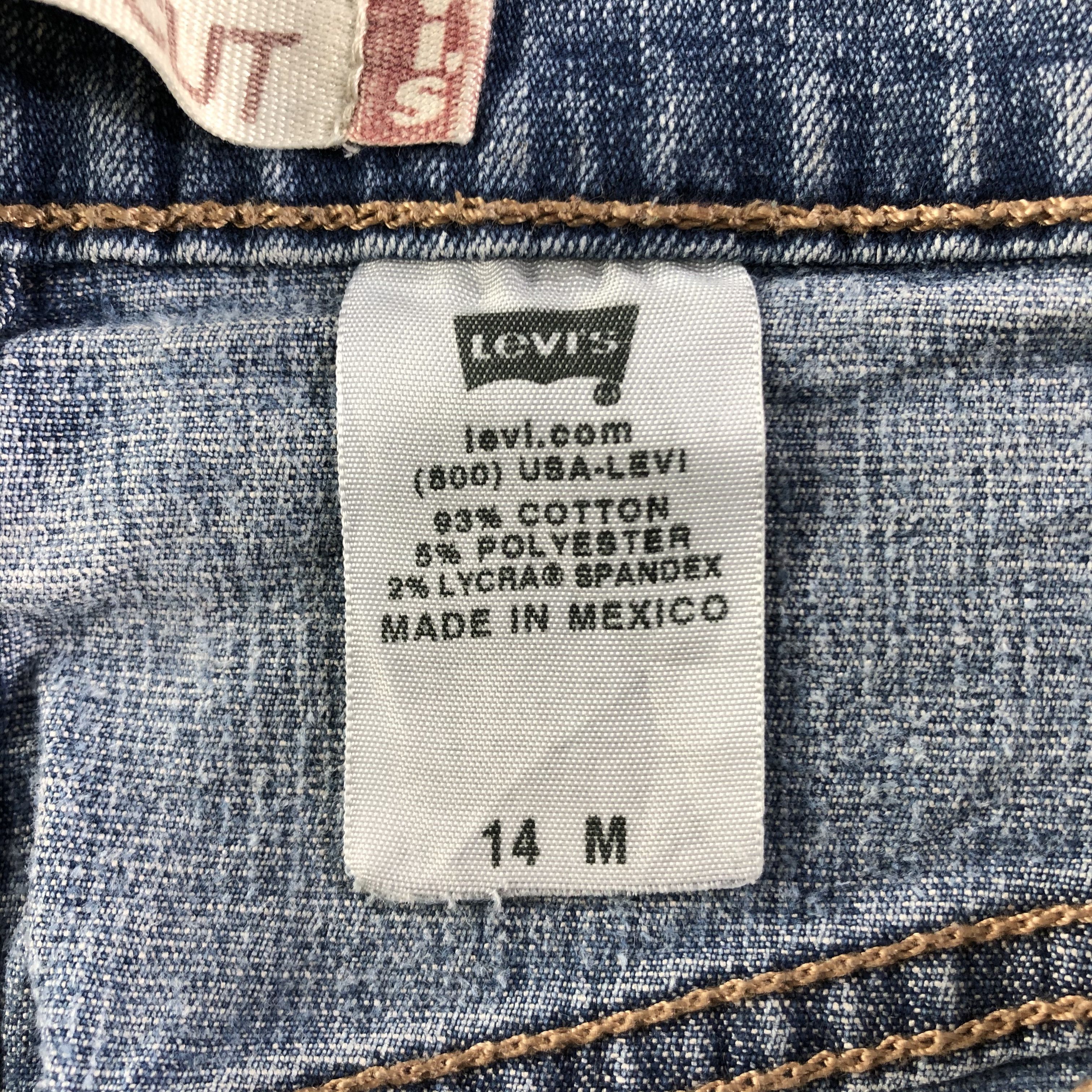 Levi's Vintage Blue Wash Levis 515 Jeans-J3090 Size US 35 - 10 Thumbnail