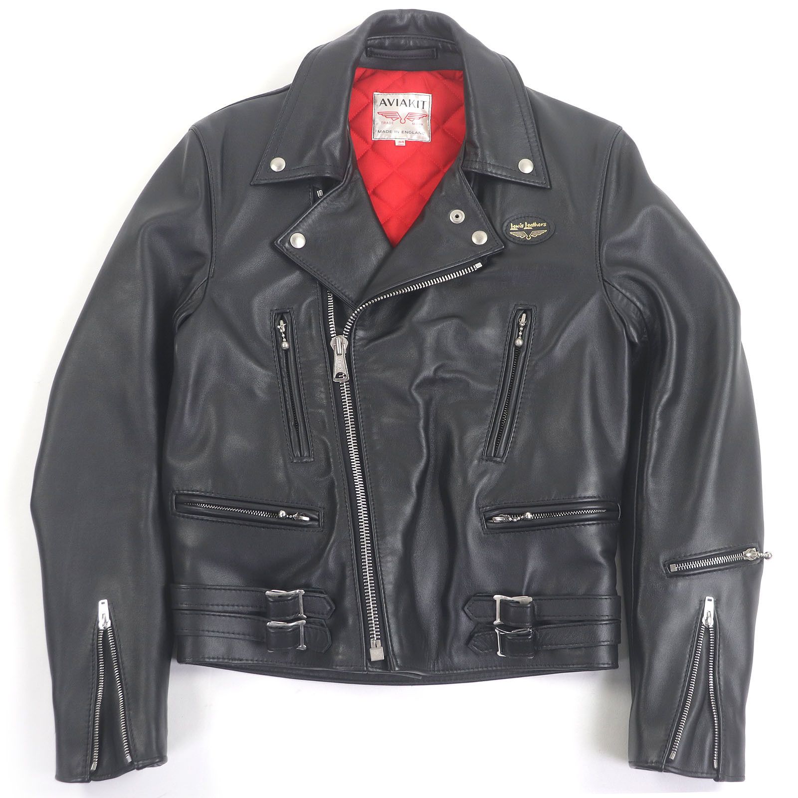Other Other Lewis Leathers AVIAKIT Leather Jacket Leather Outerwear DUTY FREE for USA Size ONE SIZE - 1 Thumbnail