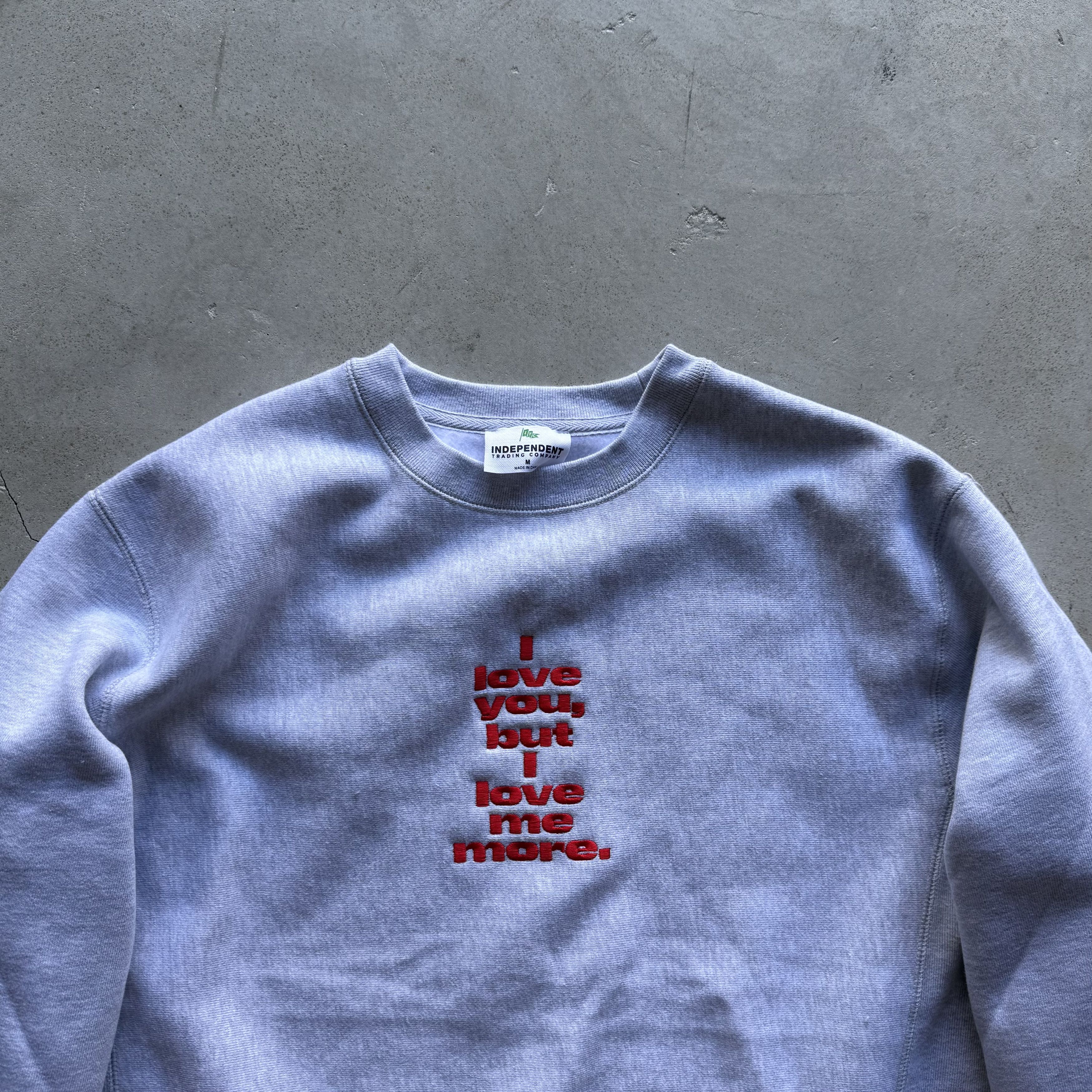 Other I love me more Crewneck Size US M / EU 48-50 / 2 - 2 Thumbnail