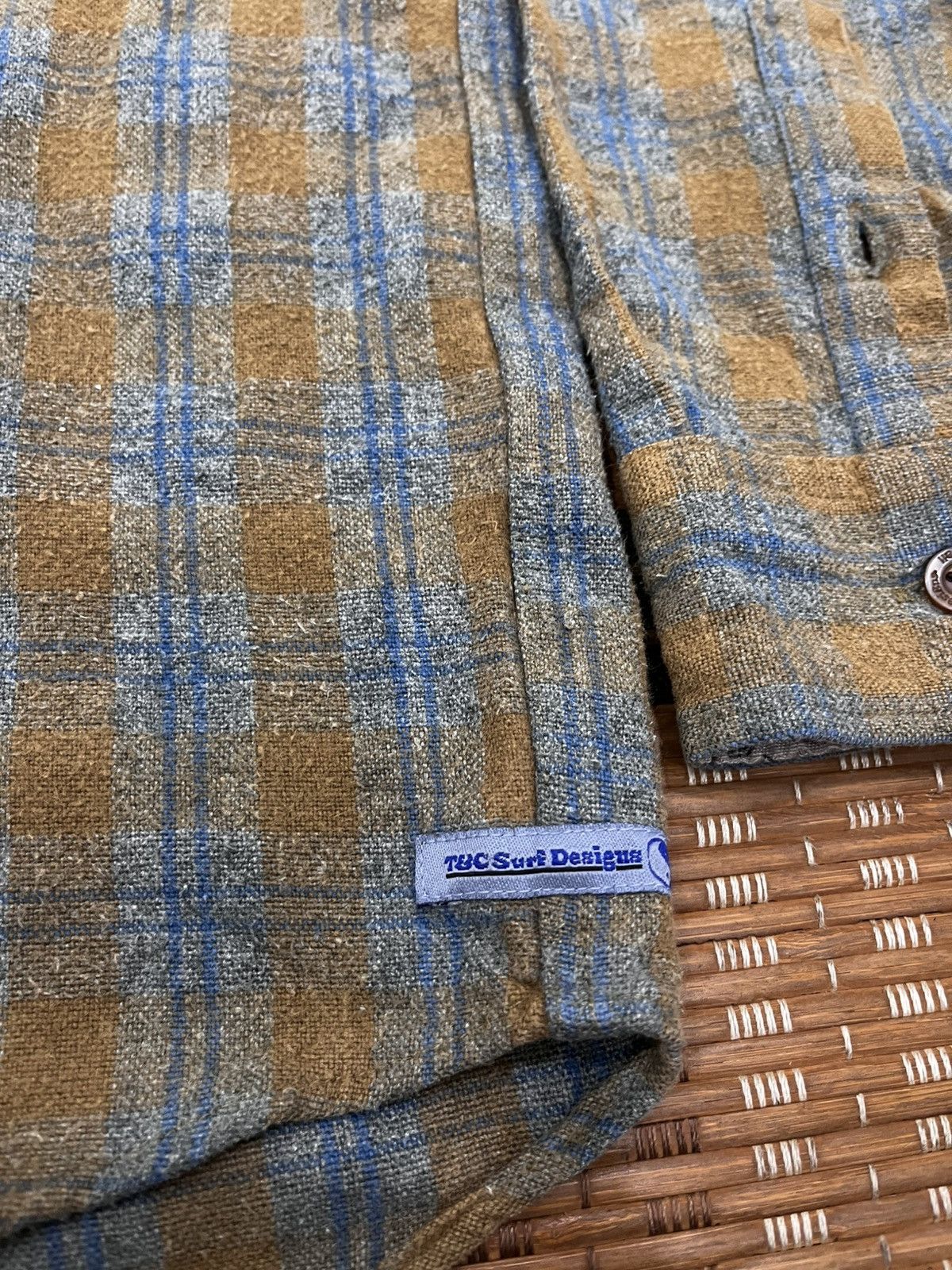 Vintage Vintage Y2K T&C Surf Design Flannel Size US M / EU 48-50 / 2 - 4 Thumbnail