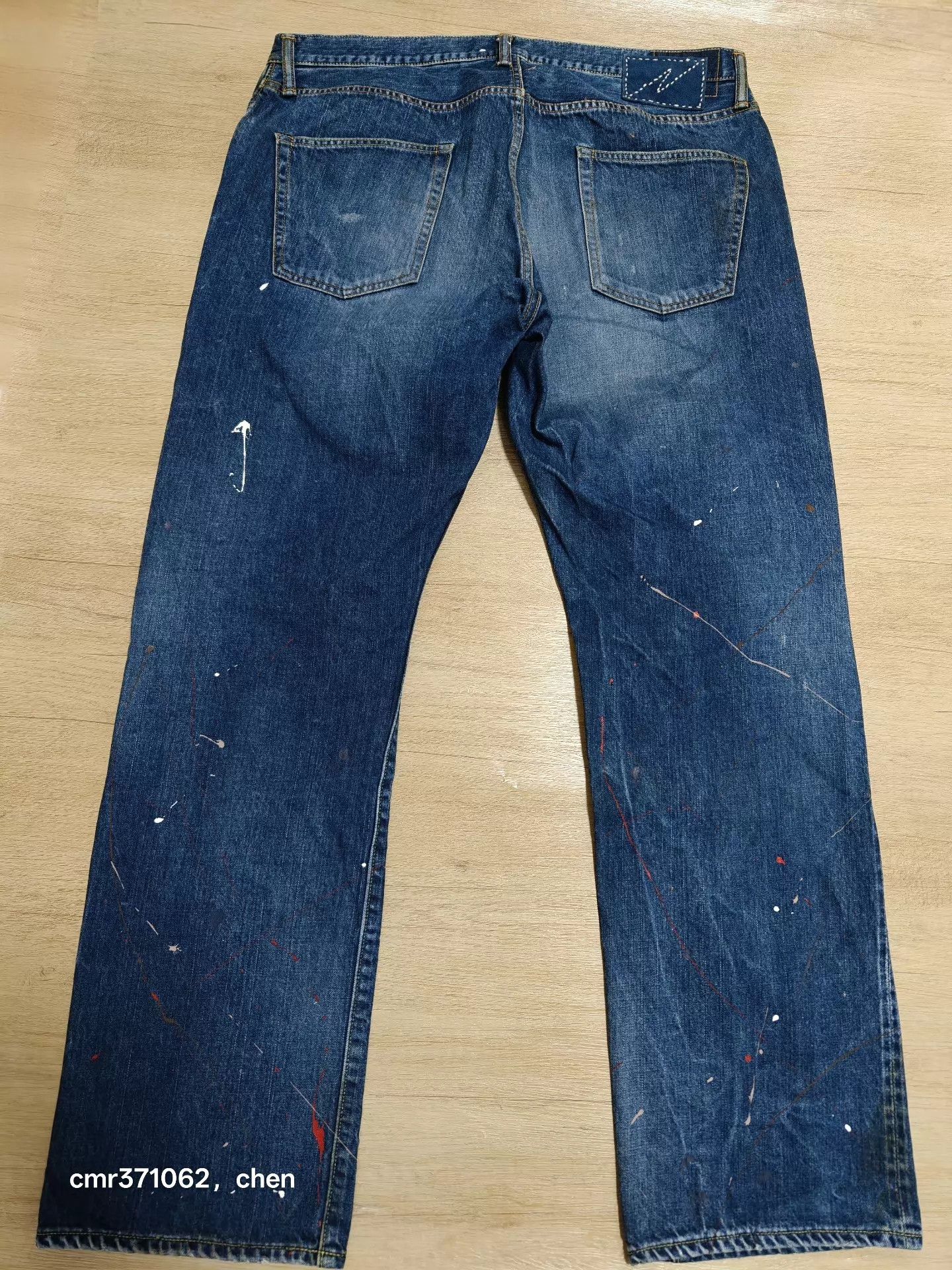 Visvim visvim 20SS Dry10 Jeans 9New Size5 Color Splash Paint Button Size US 38 / EU 54 - 7 Thumbnail