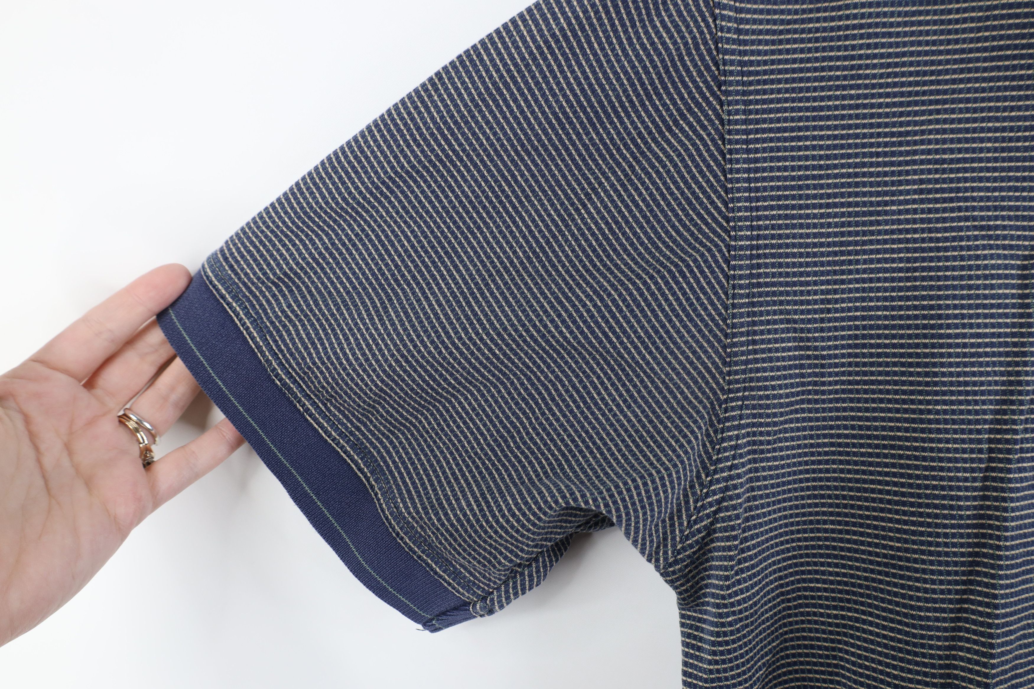 Vintage Vintage 90s Streetwear Checkered Knit Golf Polo Shirt Size US M / EU 48-50 / 2 - 9 Thumbnail
