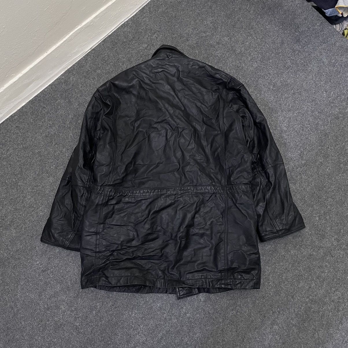 Genuine Leather × Japanese Brand Lmogees Cowhide Leather Jacket Quilted Lined Size US M / EU 48-50 / 2 - 10 Thumbnail