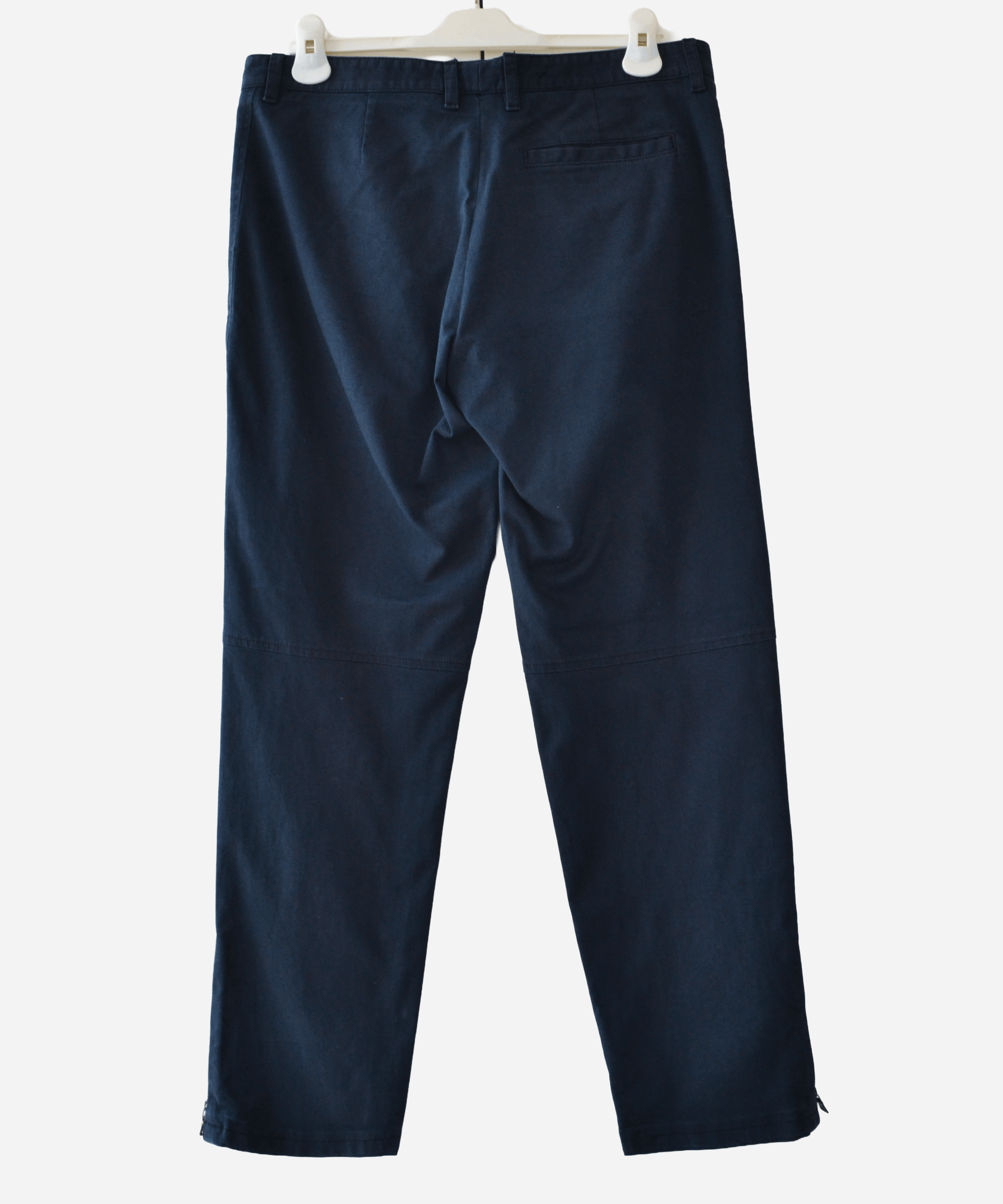 Prada 🔴 PRADA Pants Trousers Navy Blue Cotton Red Tab Pockets Size US 36 / EU 52 - 7 Thumbnail