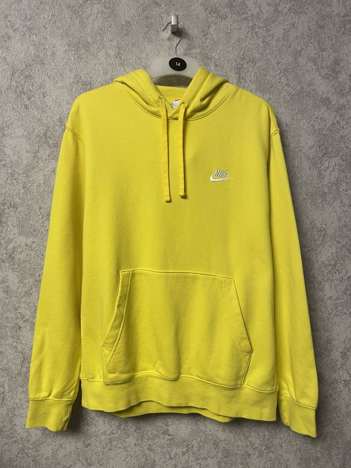 Nike Nike Basic Yellow Hoodie Streetwear Y2K Size US L / EU 52-54 / 3 - 4 Thumbnail