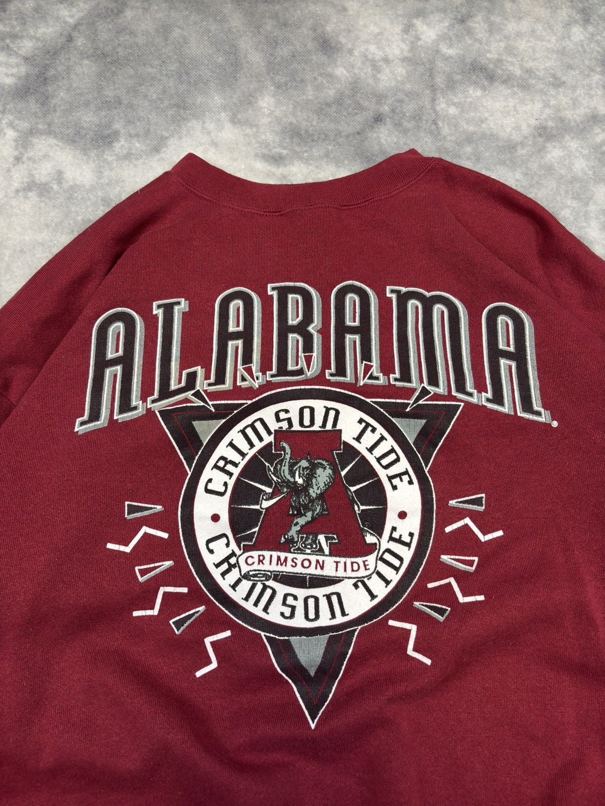 Vintage 1990s crimson tide sweatshirt alabama crewneck college Size US XL / EU 56 / 4 - 2 Thumbnail