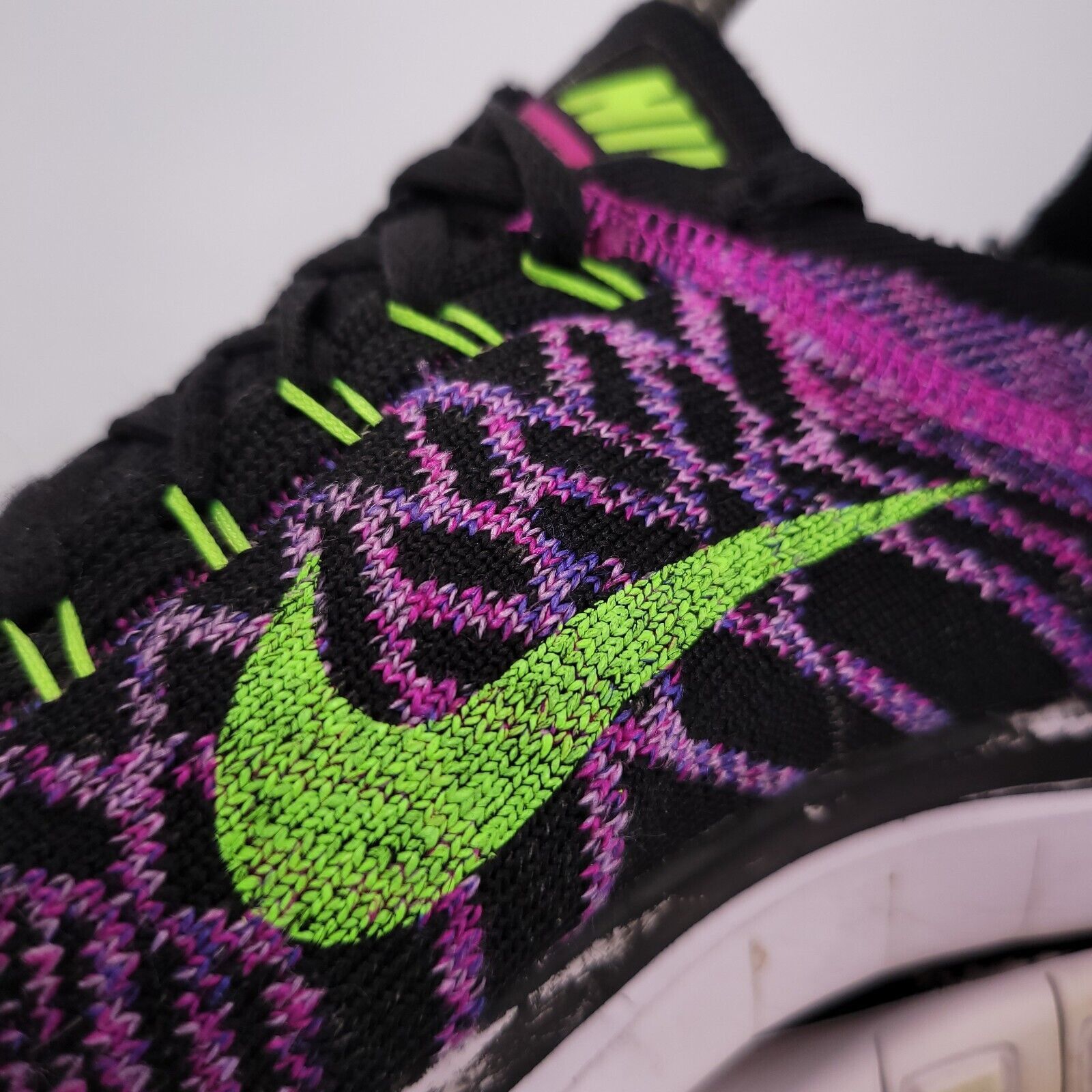 Nike Nike Free 4.0 Flyknit Shoe Womens Size 5.5 717076-003 Black Size US 5.5 / IT 35.5 - 8 Thumbnail