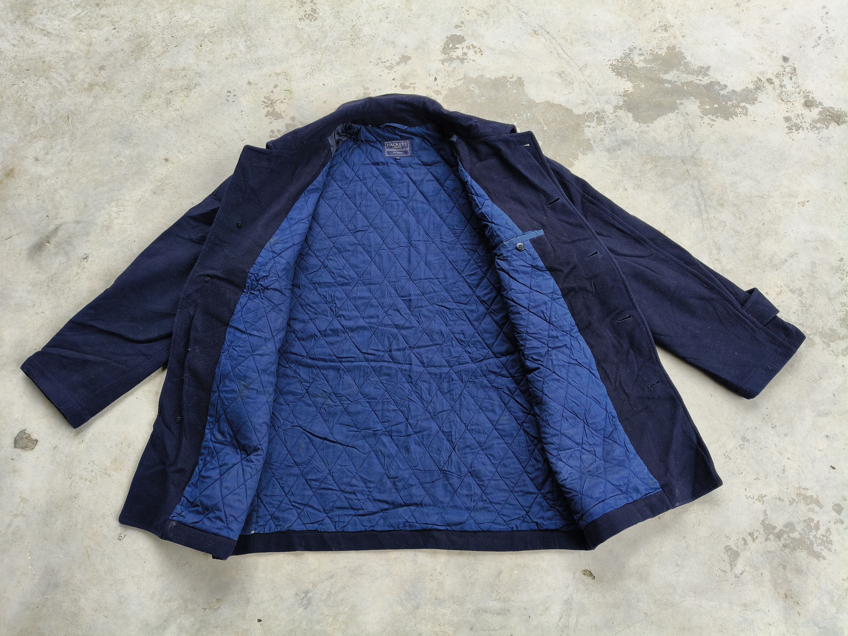 Hackett × Vintage Vintage Hackett Button Wool Jacket Size US L / EU 52-54 / 3 - 7 Thumbnail