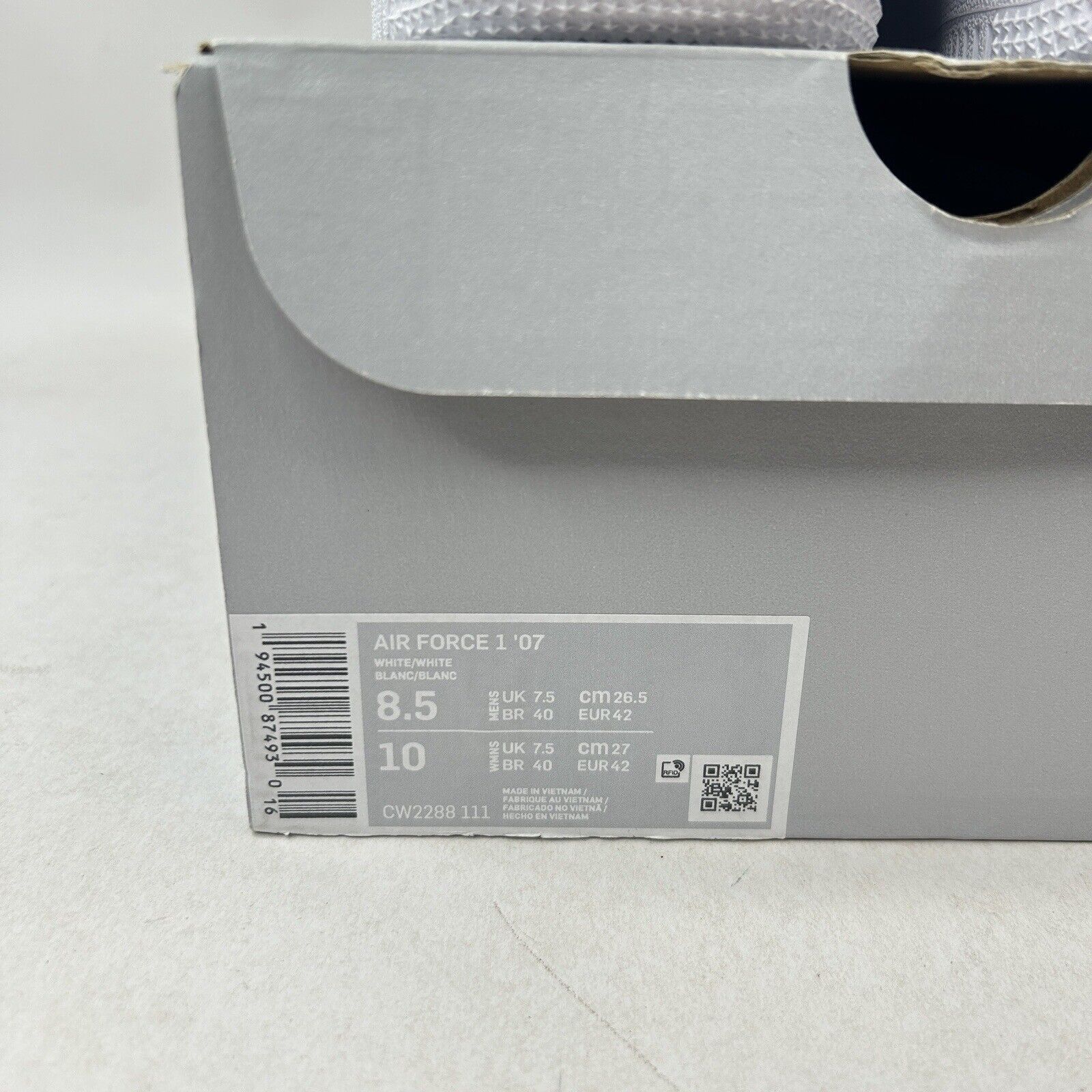 Nike Nike Air Force 1 '07 Low “Triple White” 2024 Size US 8.5 / EU 41-42 - 5 Thumbnail